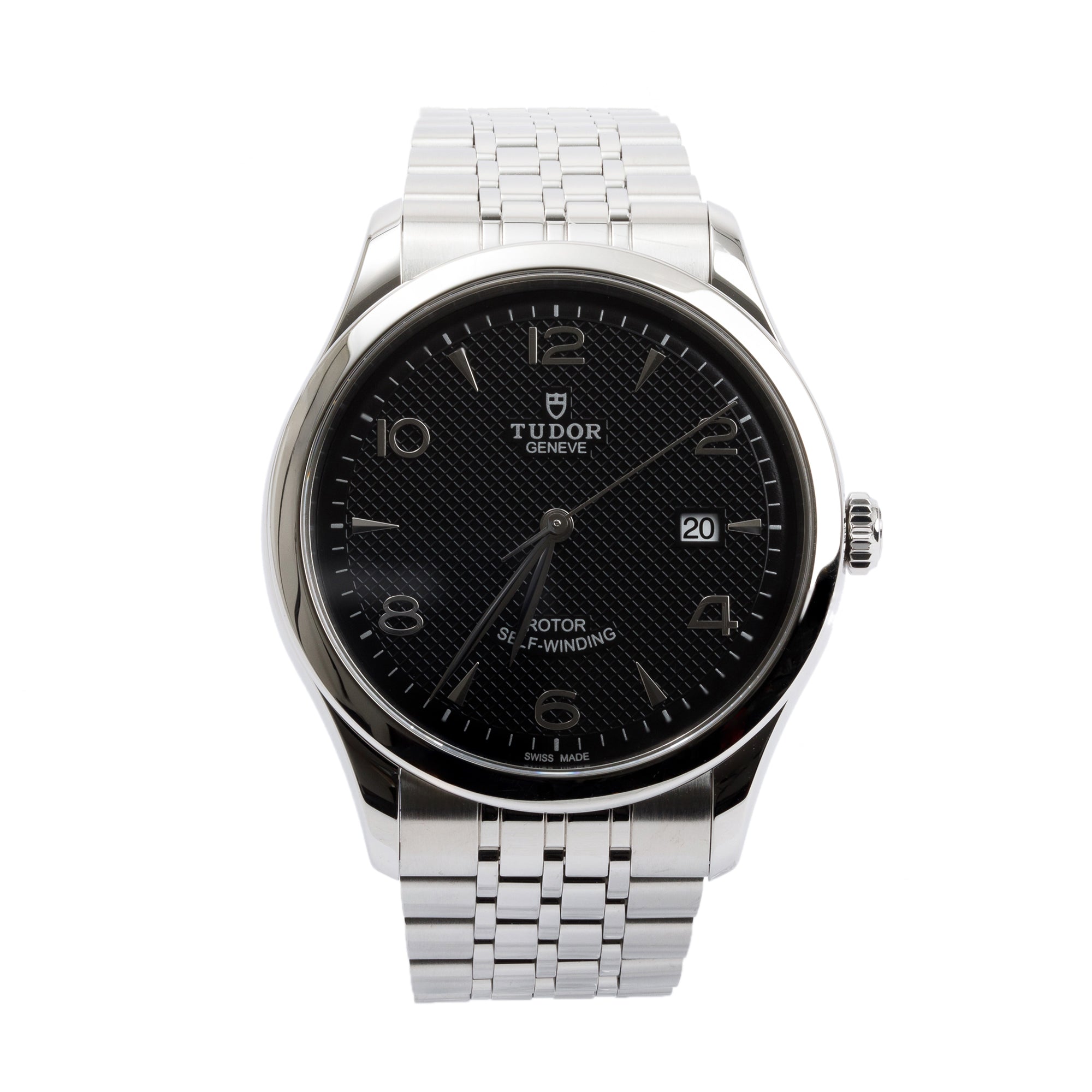 Tudor Stainless Steel 1926 41 MM Automatic Watch w/ Box & Papers