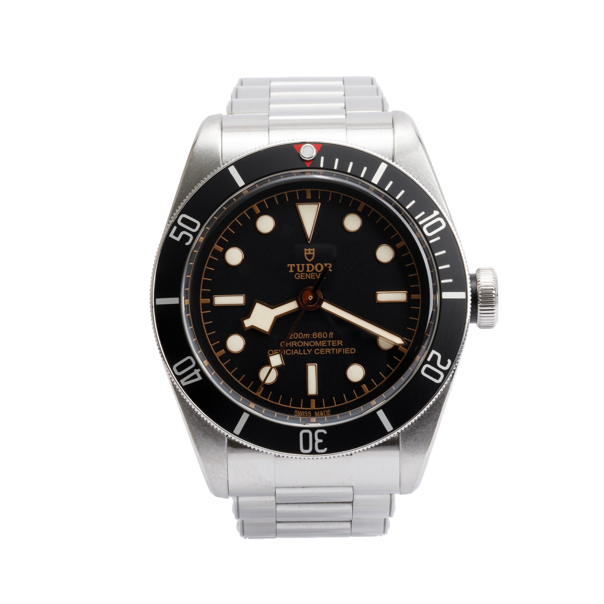 Tudor Stainless Steel Black Bay 41 MM Automatic Watch 79230N w/ Box & Papers