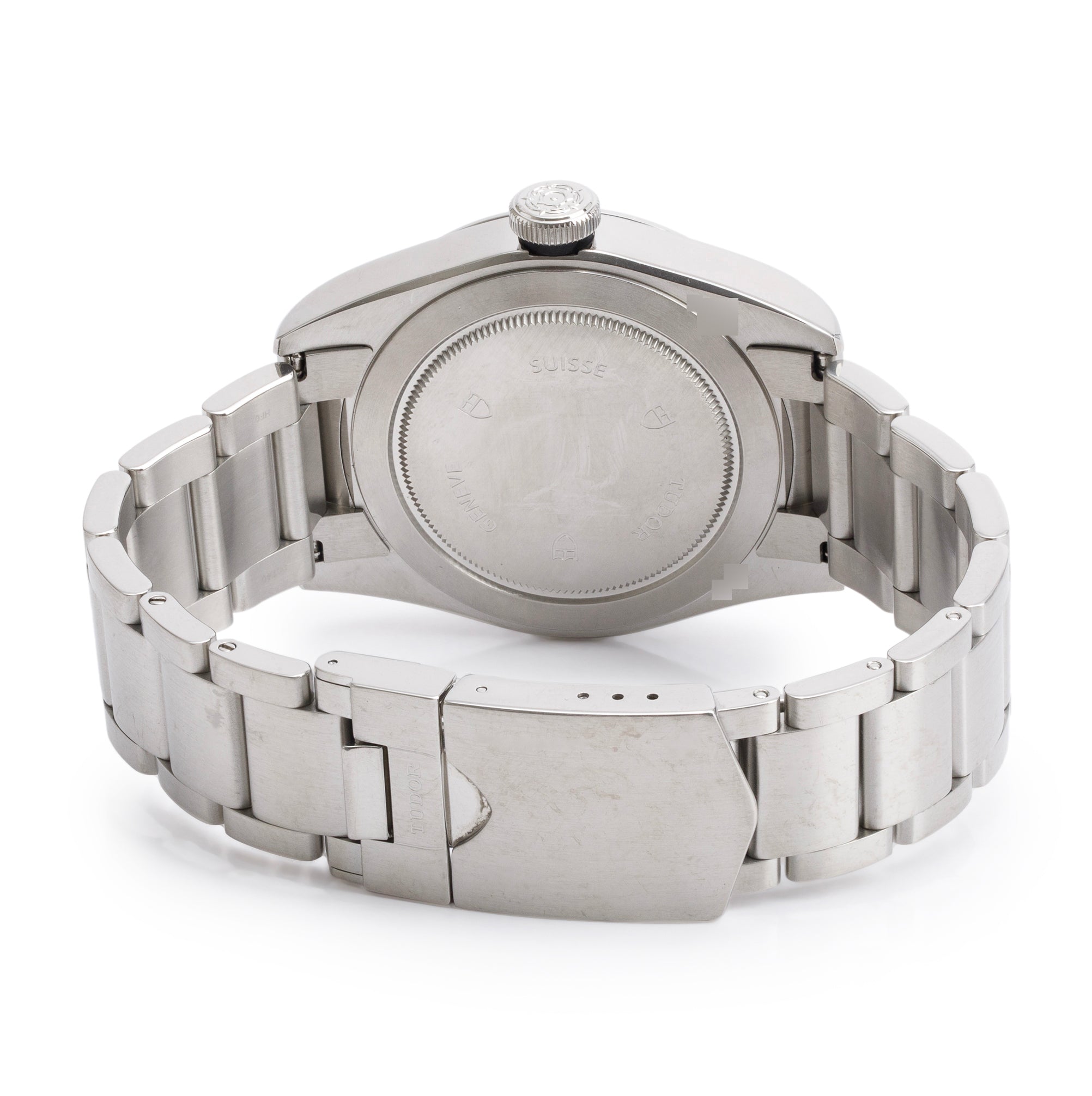 Tudor Stainless Steel Heritage Black Bay 41 MM Automatic Watch 79540 w/ Box & Papers