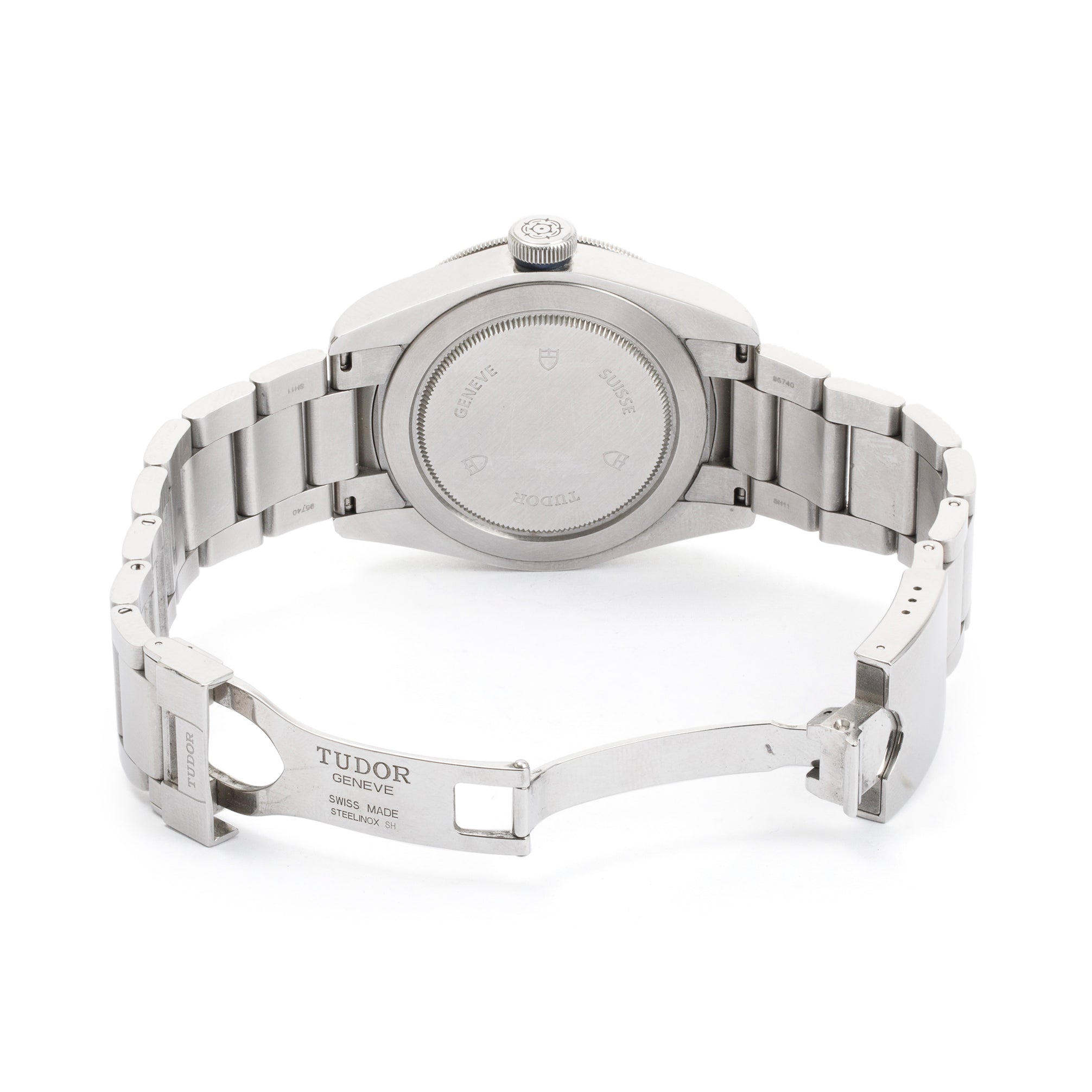 Tudor Stainless Steel Heritage Black Bay 41 MM Classic Automatic Watch w/ Box & Papers