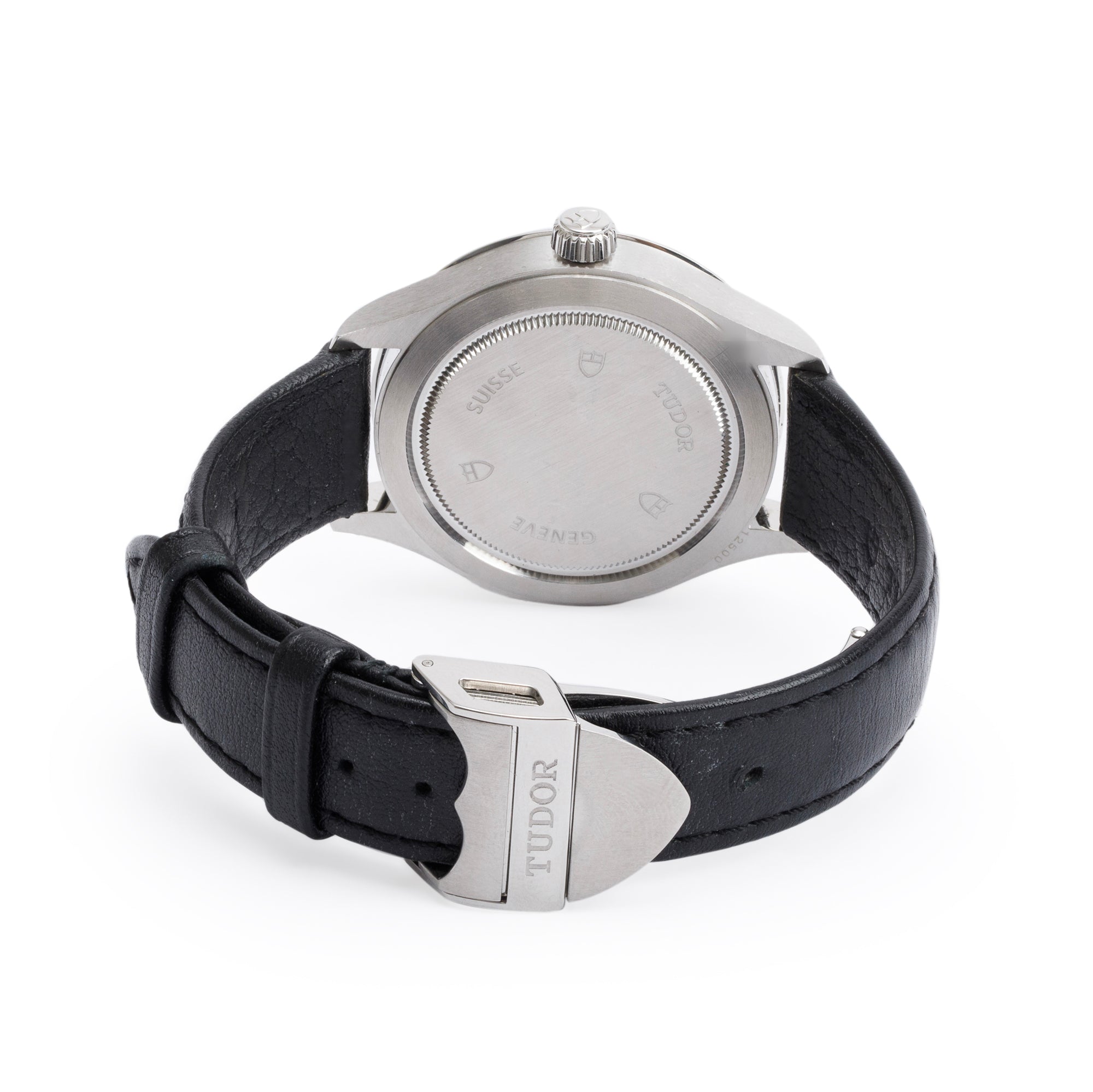 Tudor Stainless Steel Style 38 MM Automatic Watch 12500 w/ Box & Papers