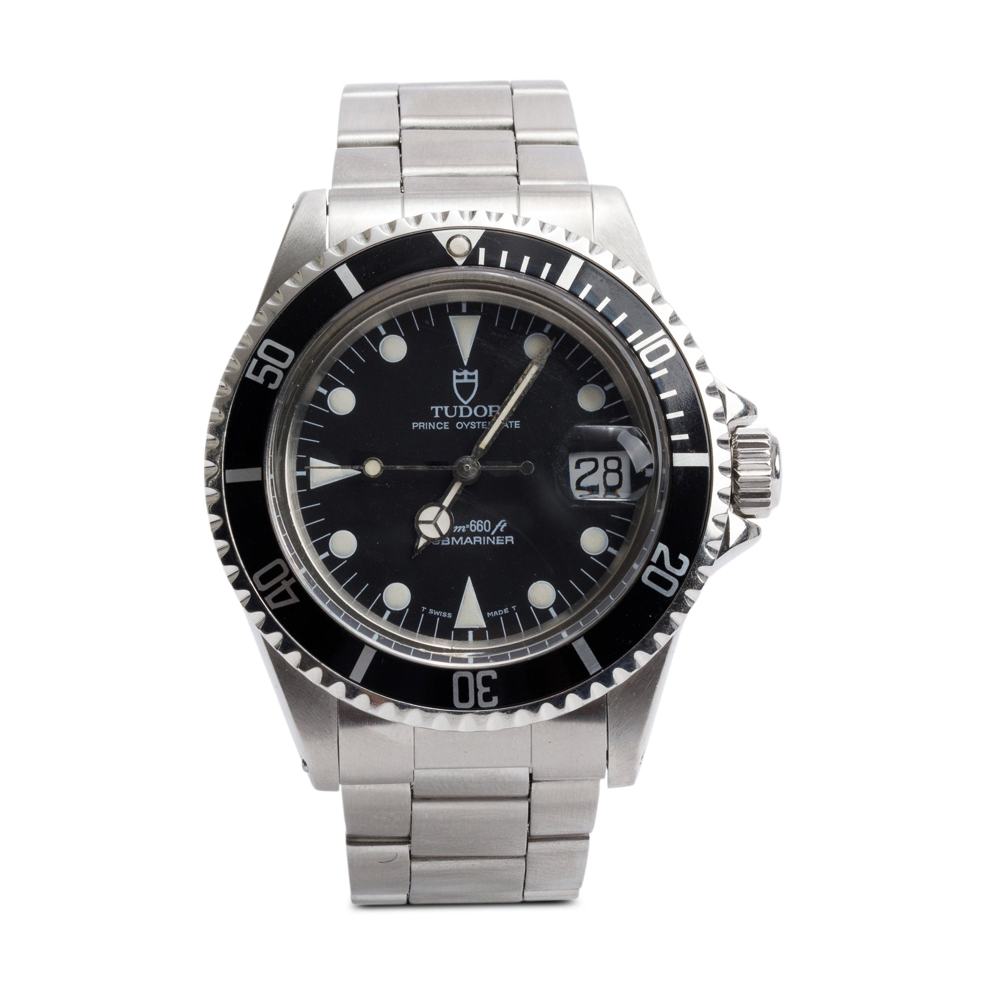 Tudor Stainless Steel Submariner Date 39 MM Automatic Watch 79090