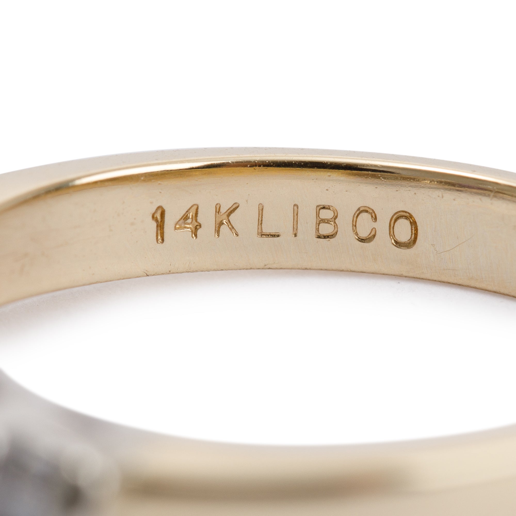 Two-Tone Amethyst and Diamond Ring