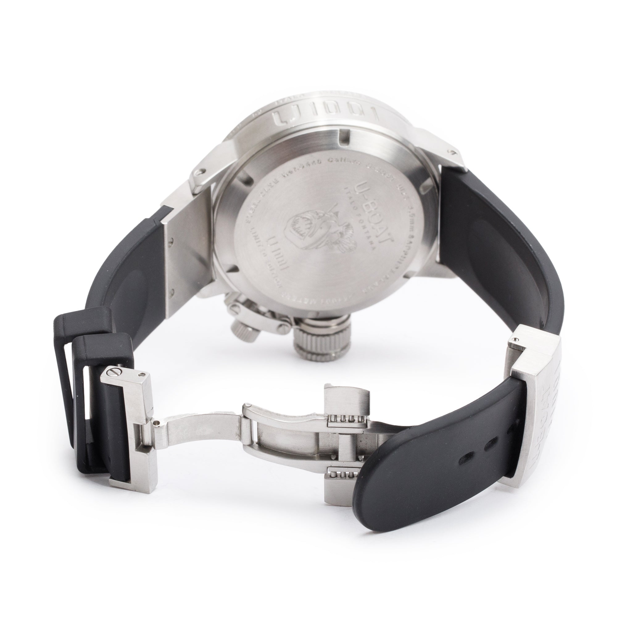 U-Boat Stainless Steel Limited Edition Classico U1001 47MM Automatic Watch w/ Box & Papers