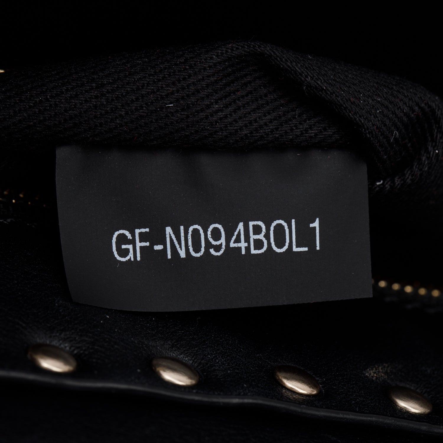 Valentino Black Smooth Calfskin Rockstud Top Handle Bag w/ Strap