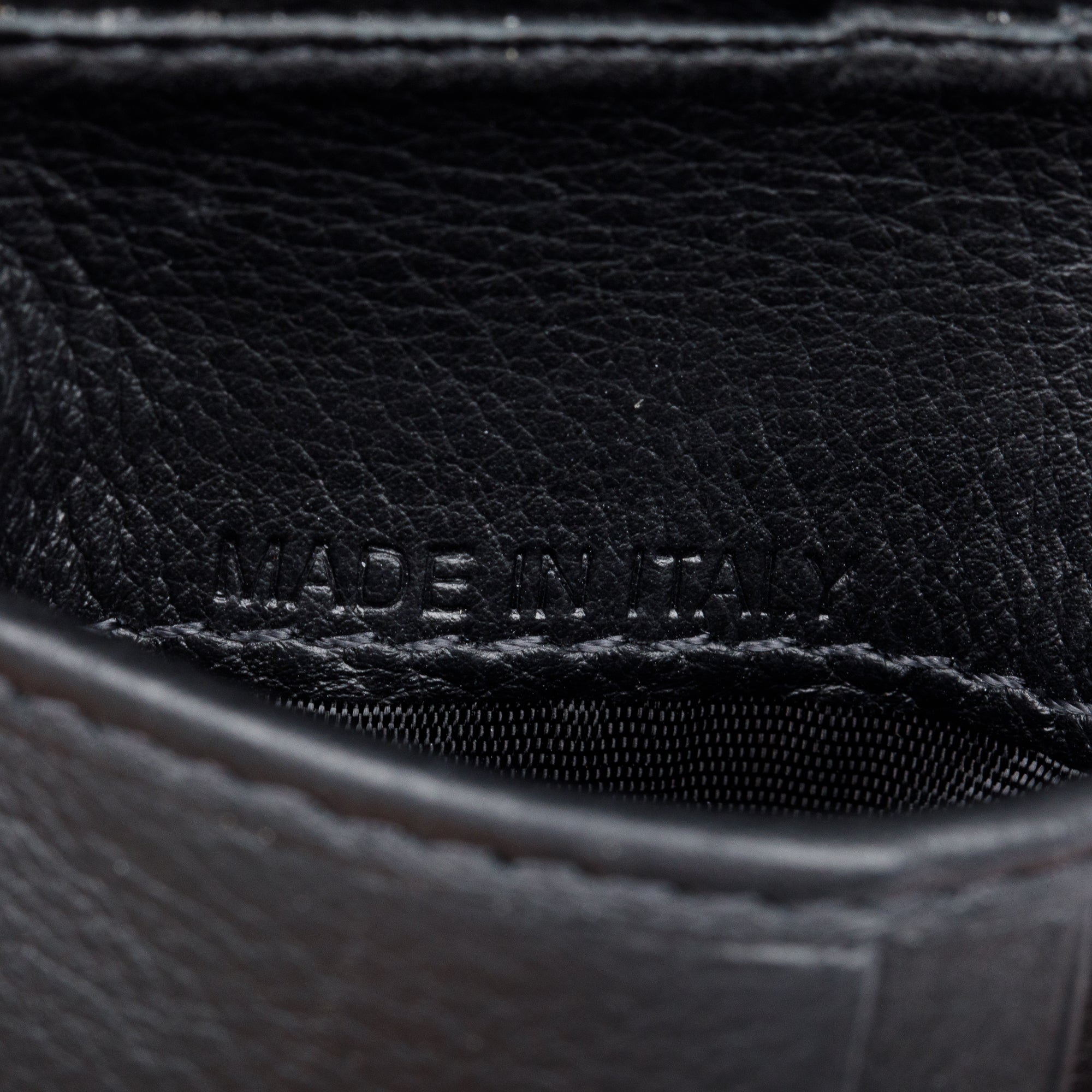 Valentino Black Calfskin Go Logo Bifold Wallet w/ Box