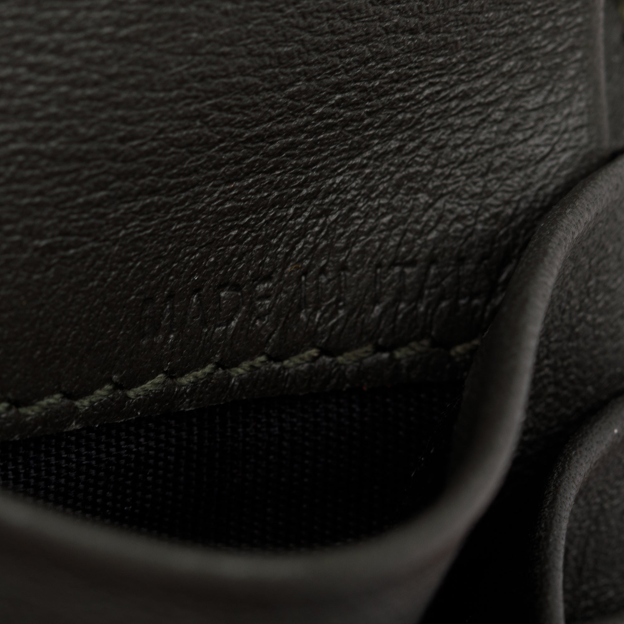 Valentino Green Canvas VLTN Rockstud Card Holder w/ Box