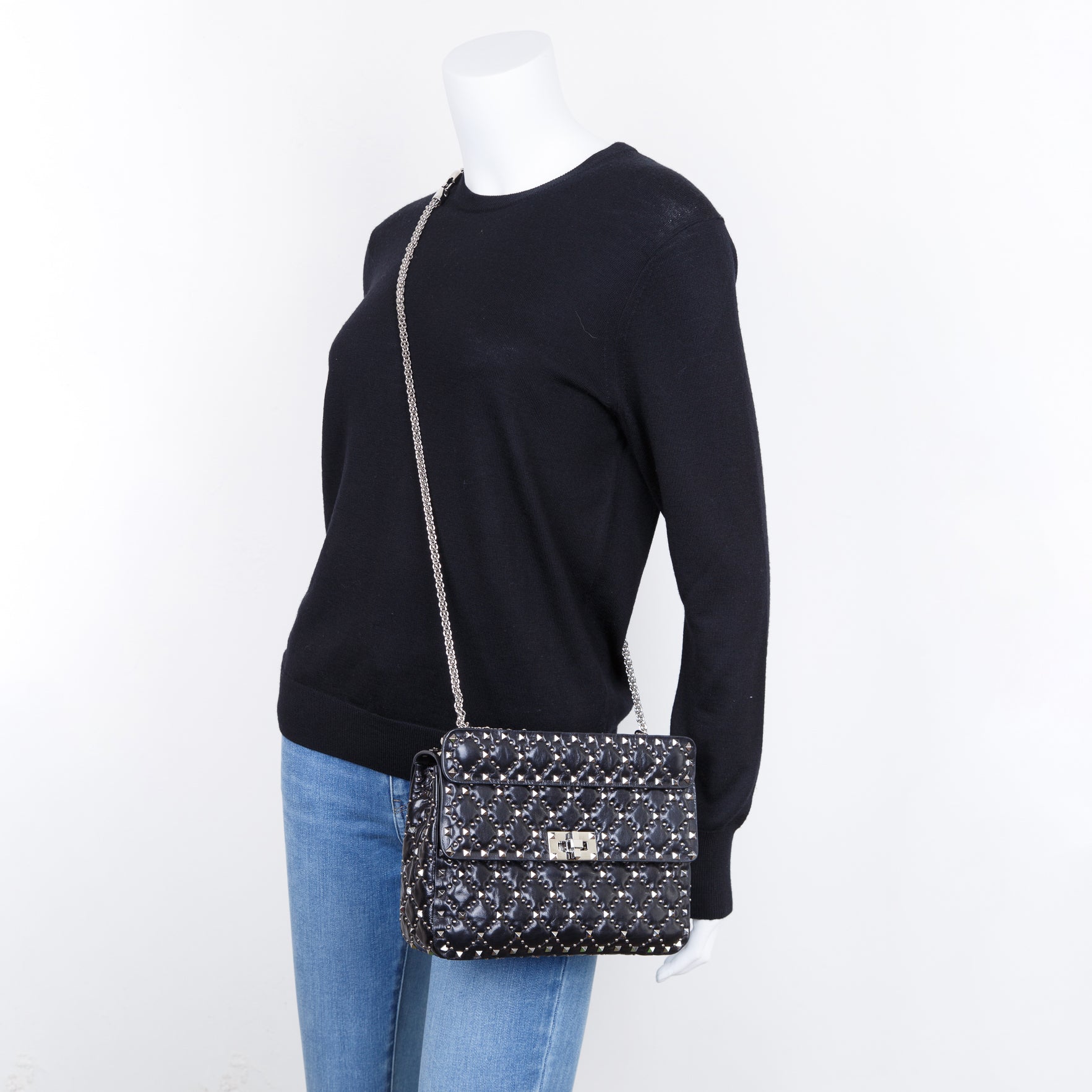 Valentino Medium Rockstud Spike Bag