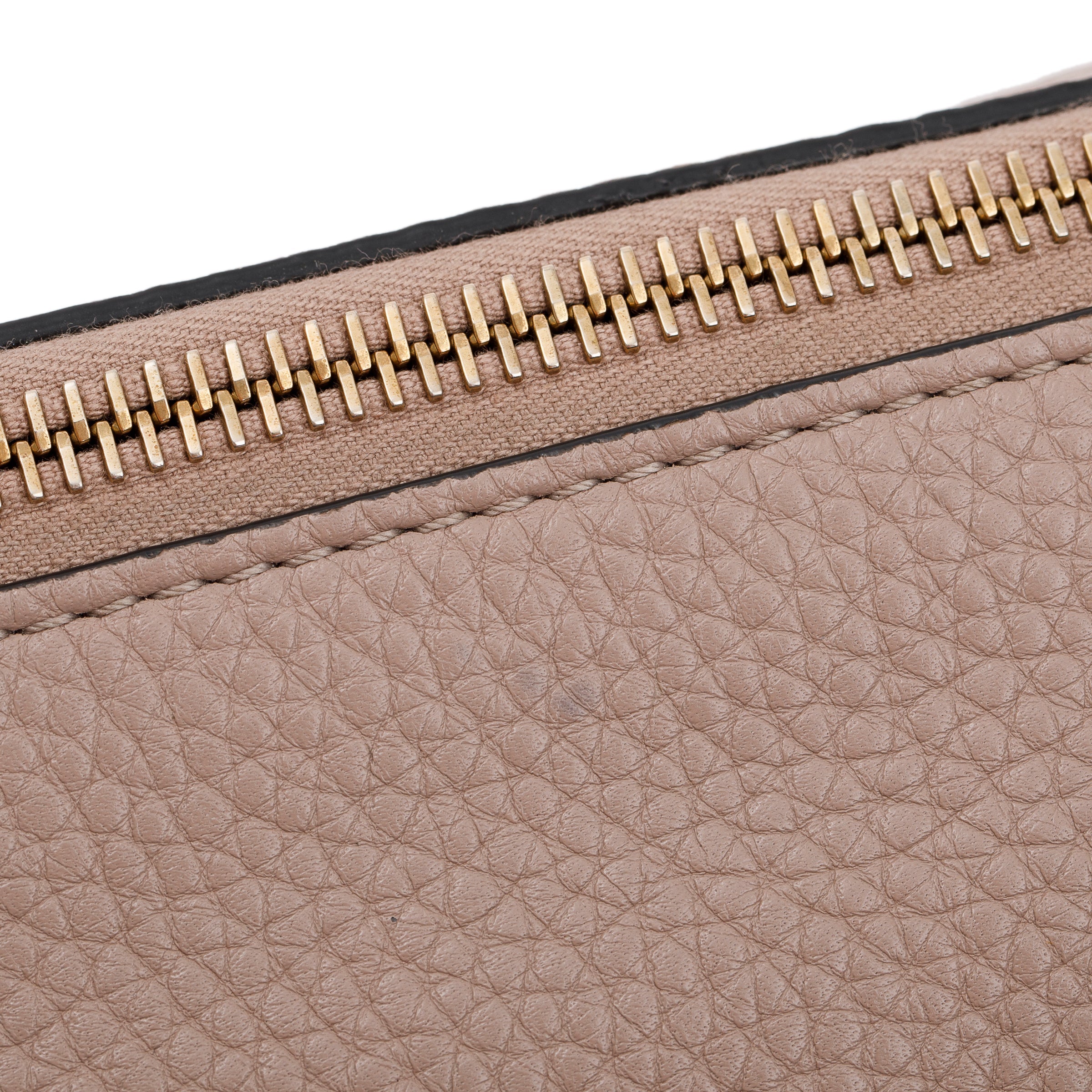 Valentino Pink Grained Calfskin Medium Rockstud Hype Shoulder Bag