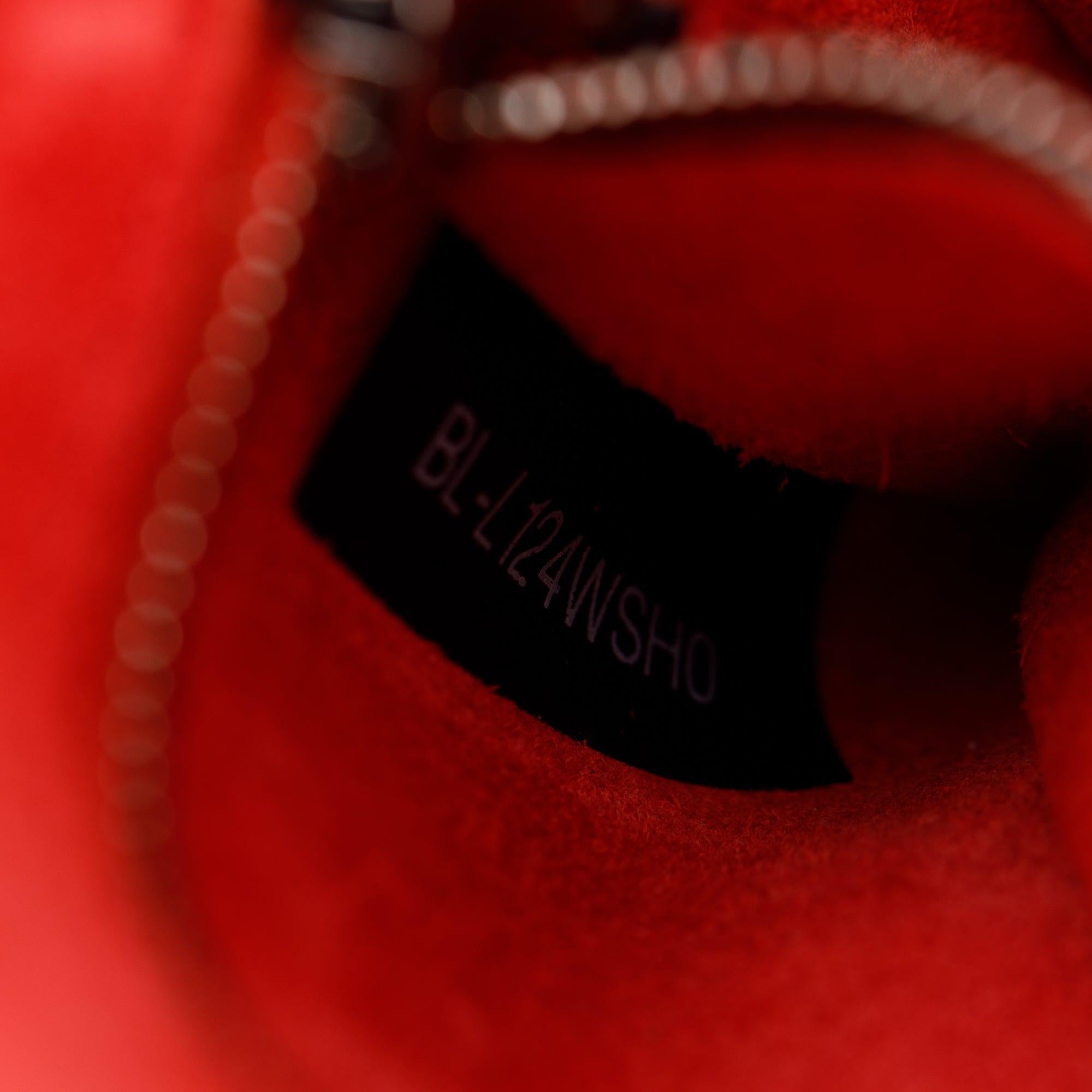 Valentino Red Calfskin Leather Rockstud Crossbody Bag