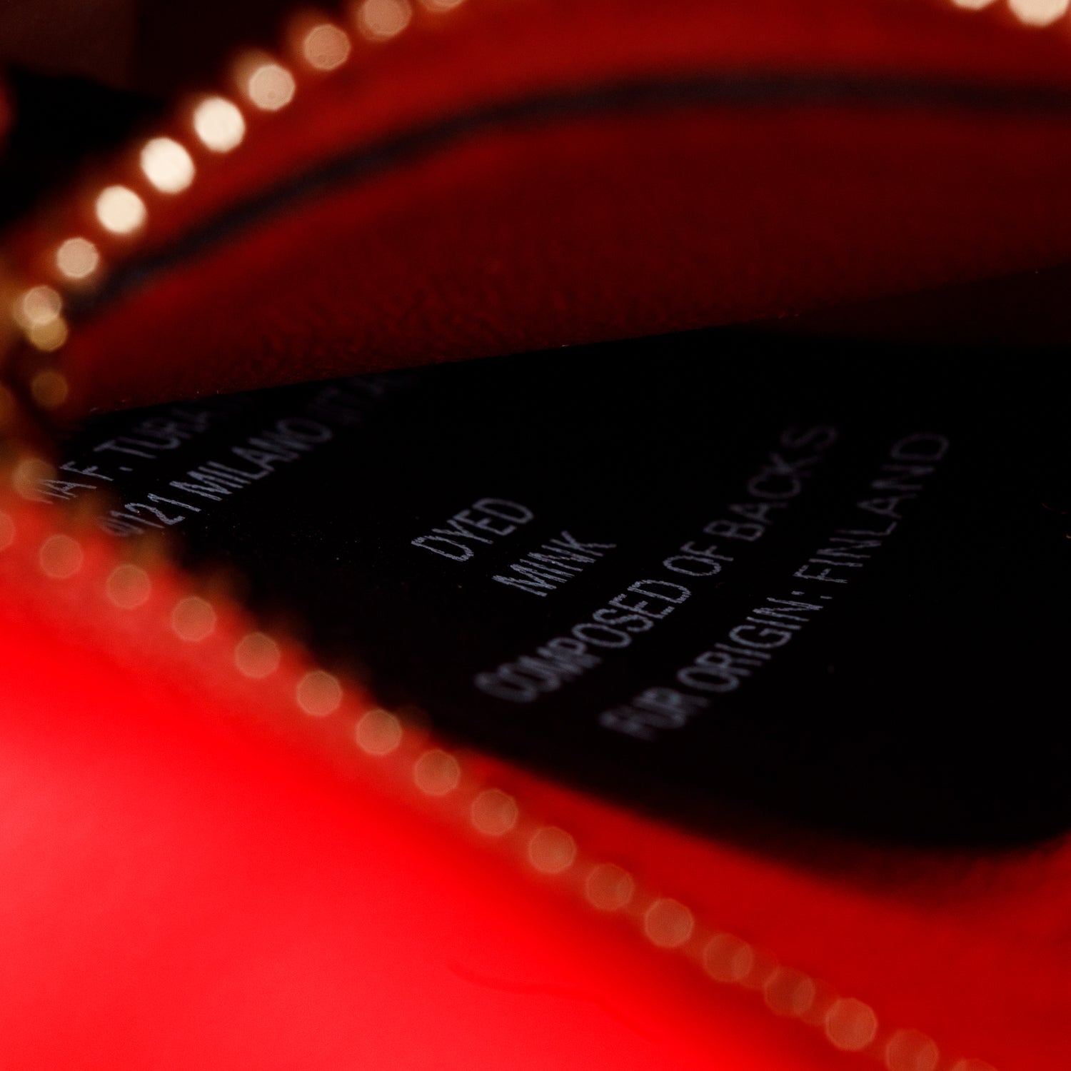 Valentino Red/Pink Leather Mink Spike Rockstud Spike Flap Shoulder Bag w/ Strap