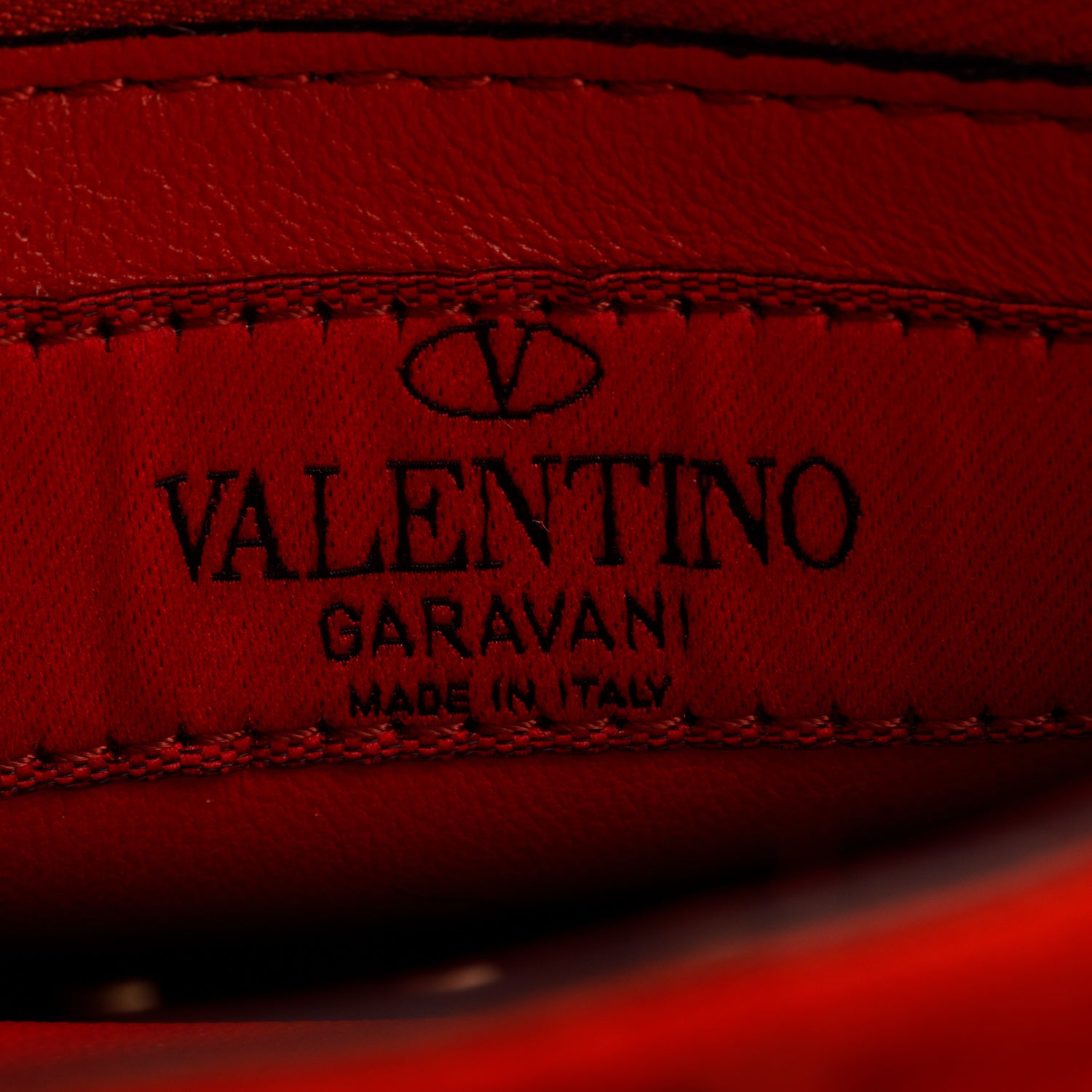 Valentino Red/Pink Leather Mink Spike Rockstud Spike Flap Shoulder Bag w/ Strap