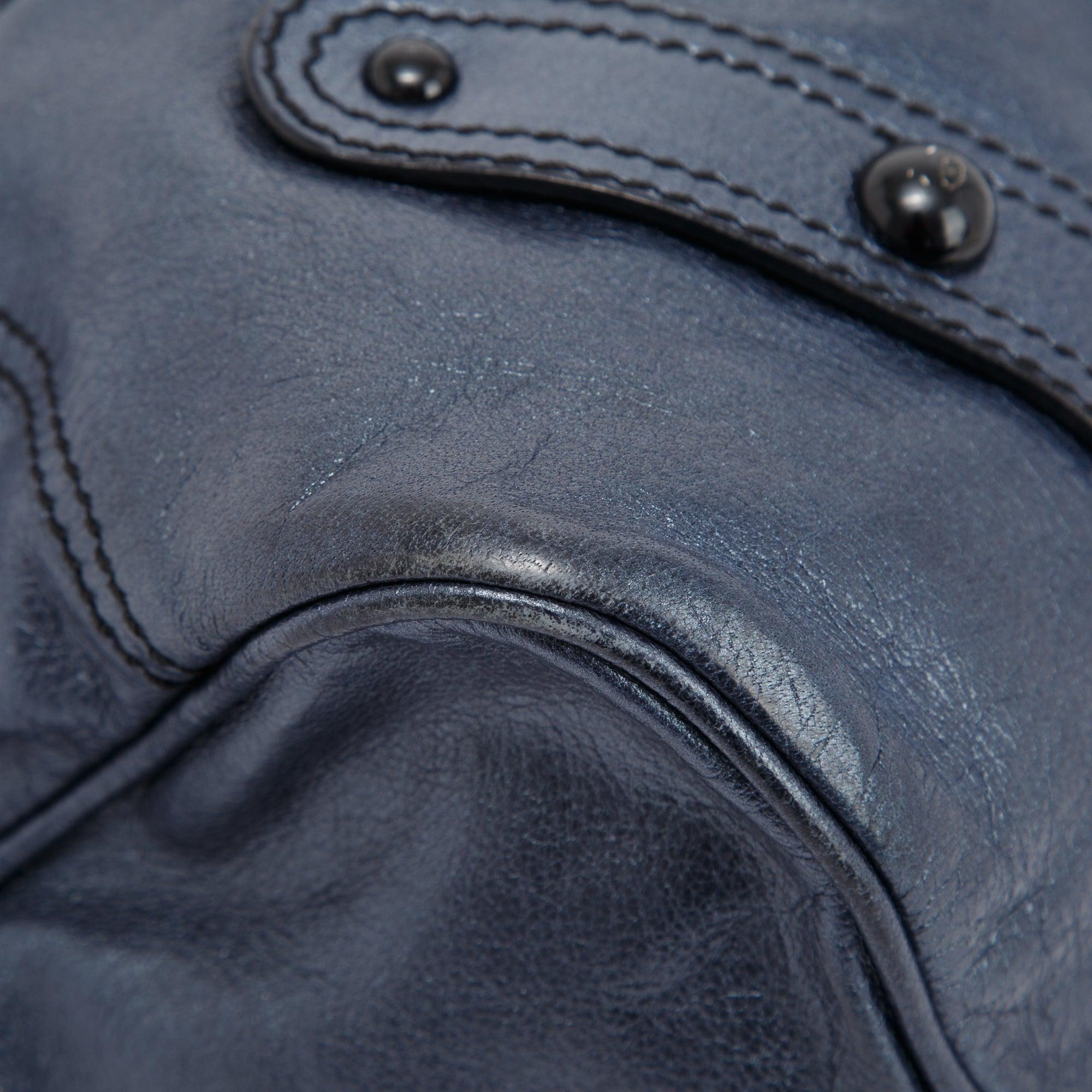 Valentino V-Logo Leather Shoulder Bag