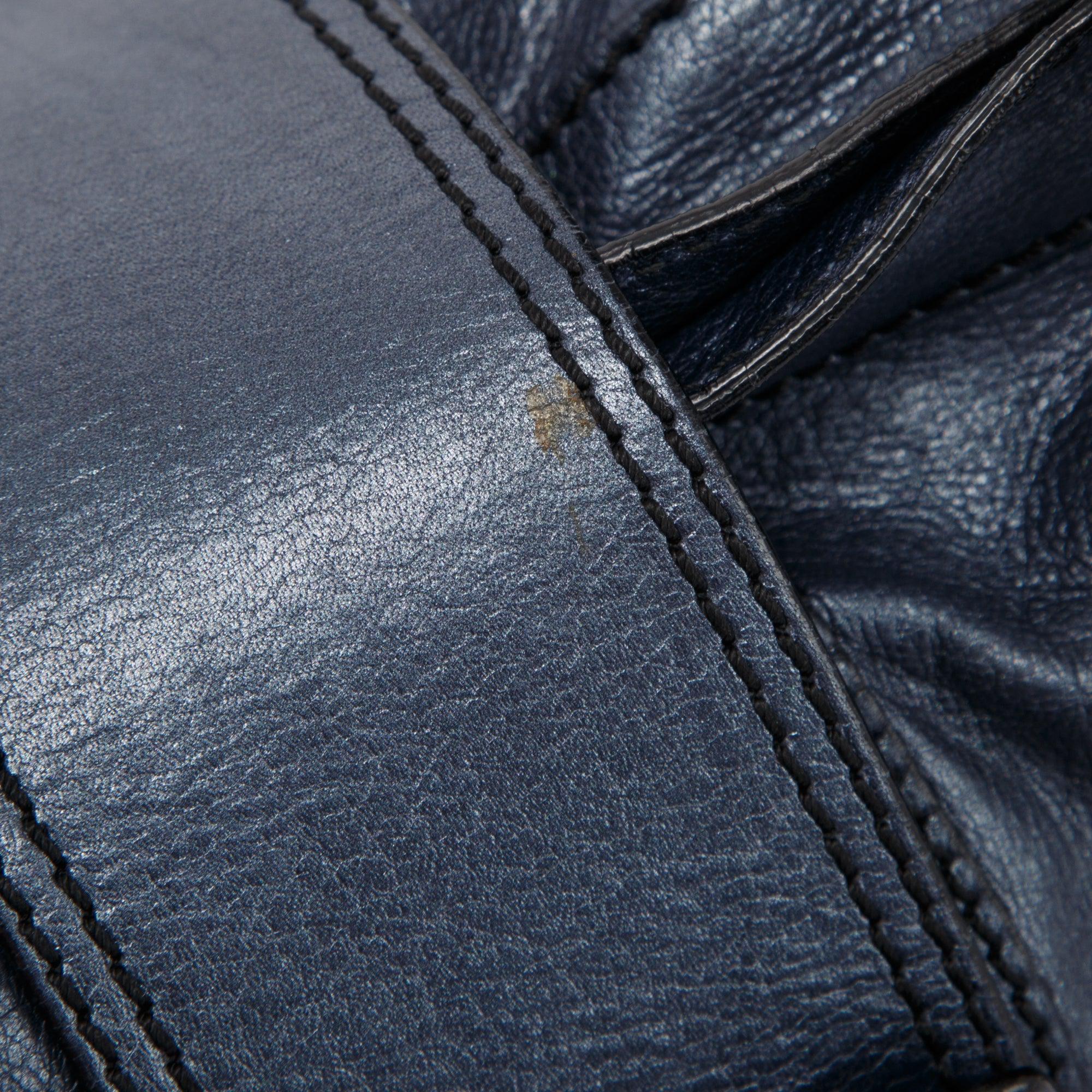 Valentino V-Logo Leather Shoulder Bag