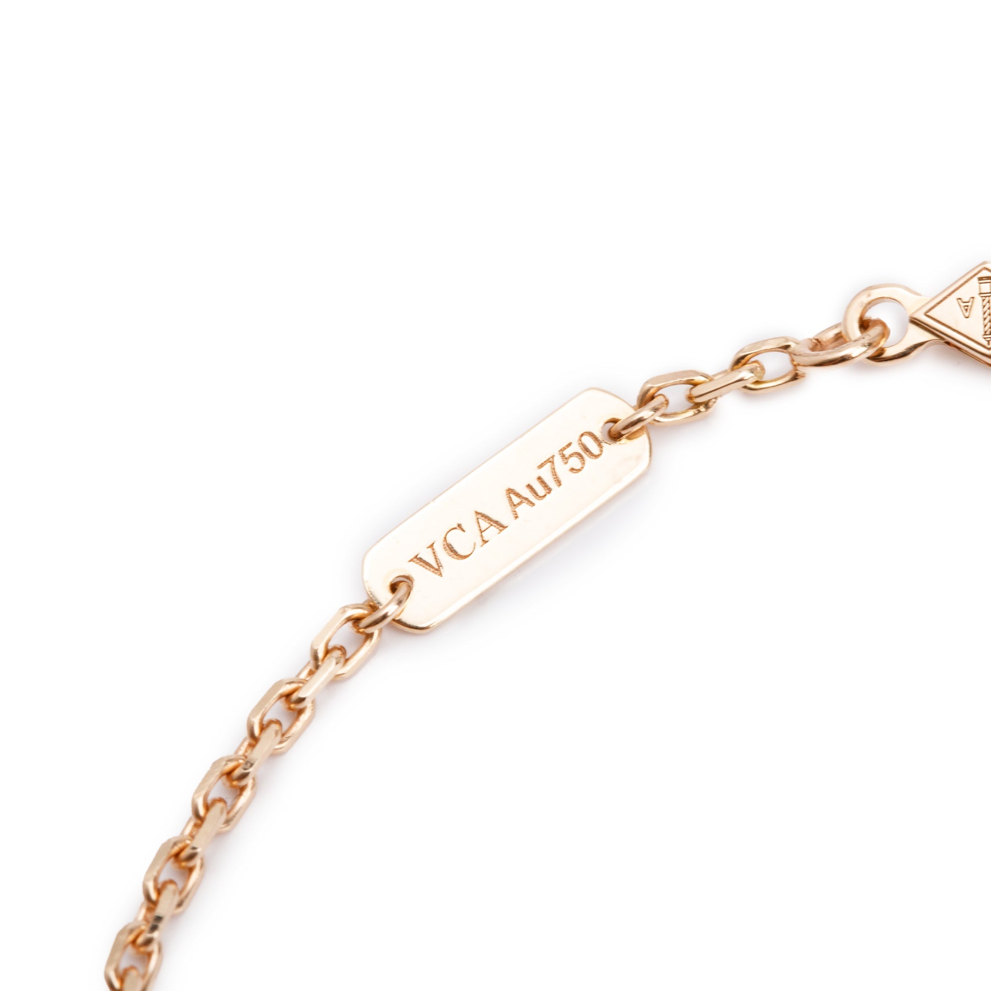 Van Cleef & Arpels 18k Rose Gold Lucky Spring Open Wings Ladybug Bracelet w/ Certificate