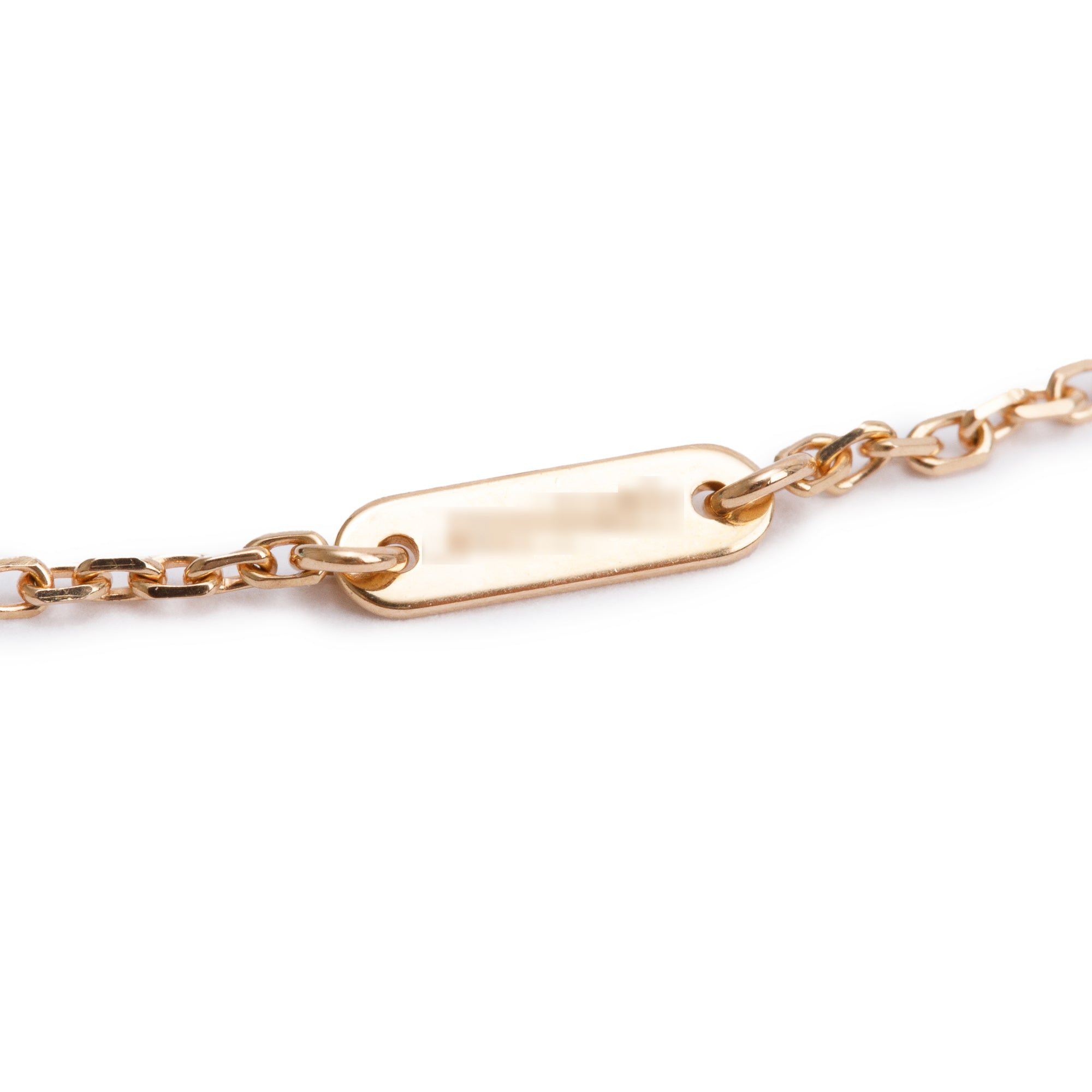 Van Cleef & Arpels 18k Rose Gold Sweet Alhambra Carnelian Pendant Necklace w/ Box