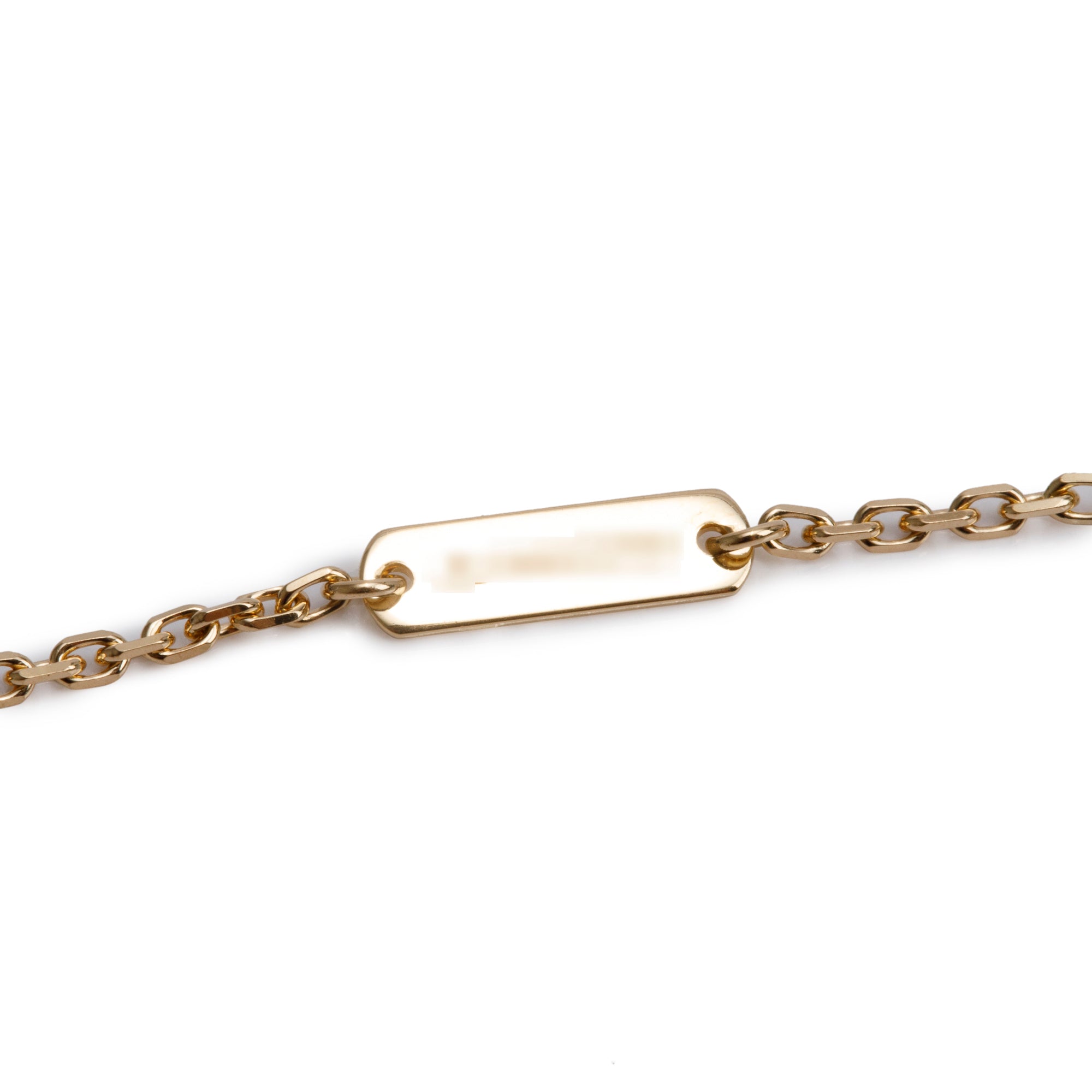 Van Cleef & Arpels 18k Yellow Gold Vintage Alhambra Black Onyx Pendant Necklace w/ Receipt & Certificate