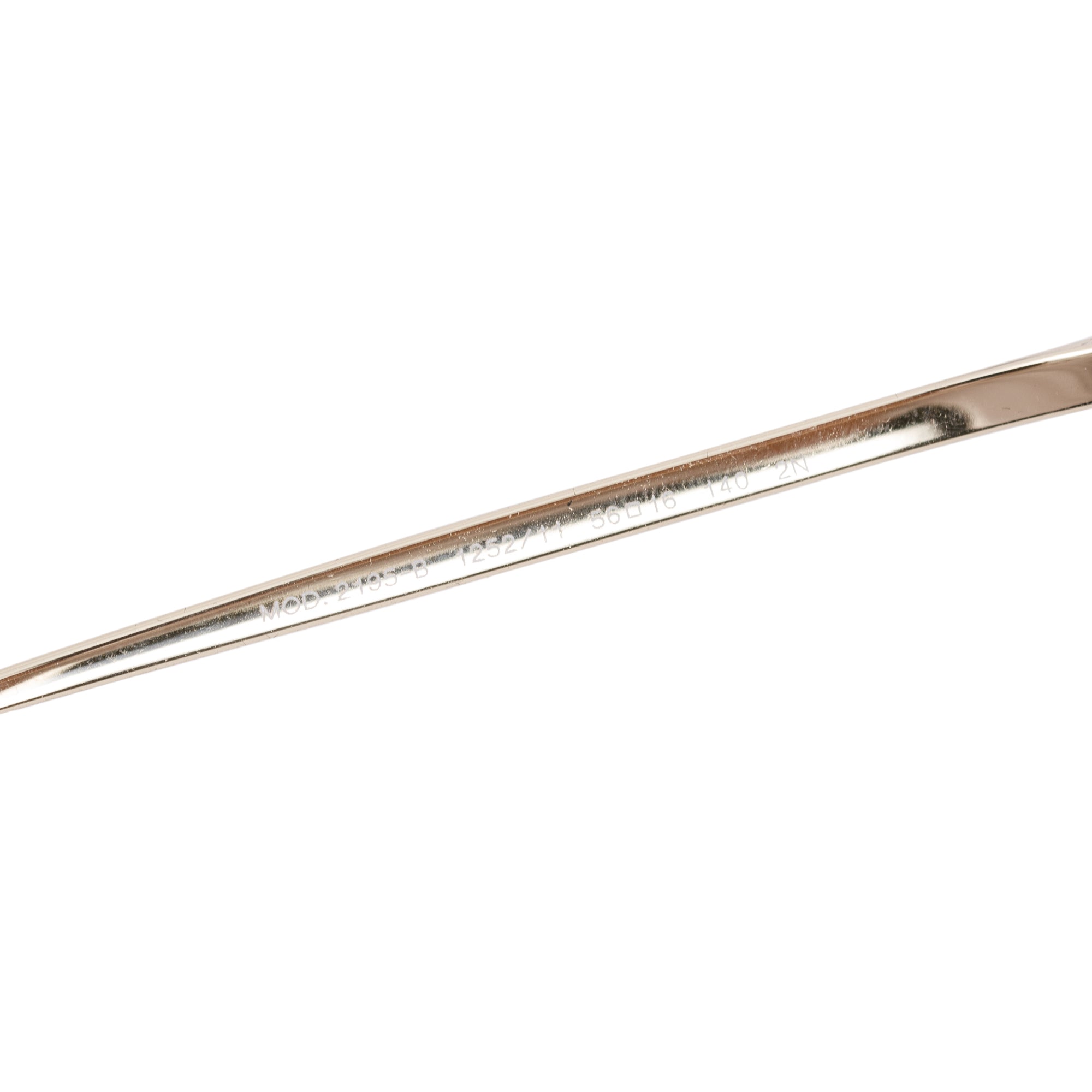 Versace 2195-B Silver Tone Metal Baroccomania Sunglasses w/ Box & Case