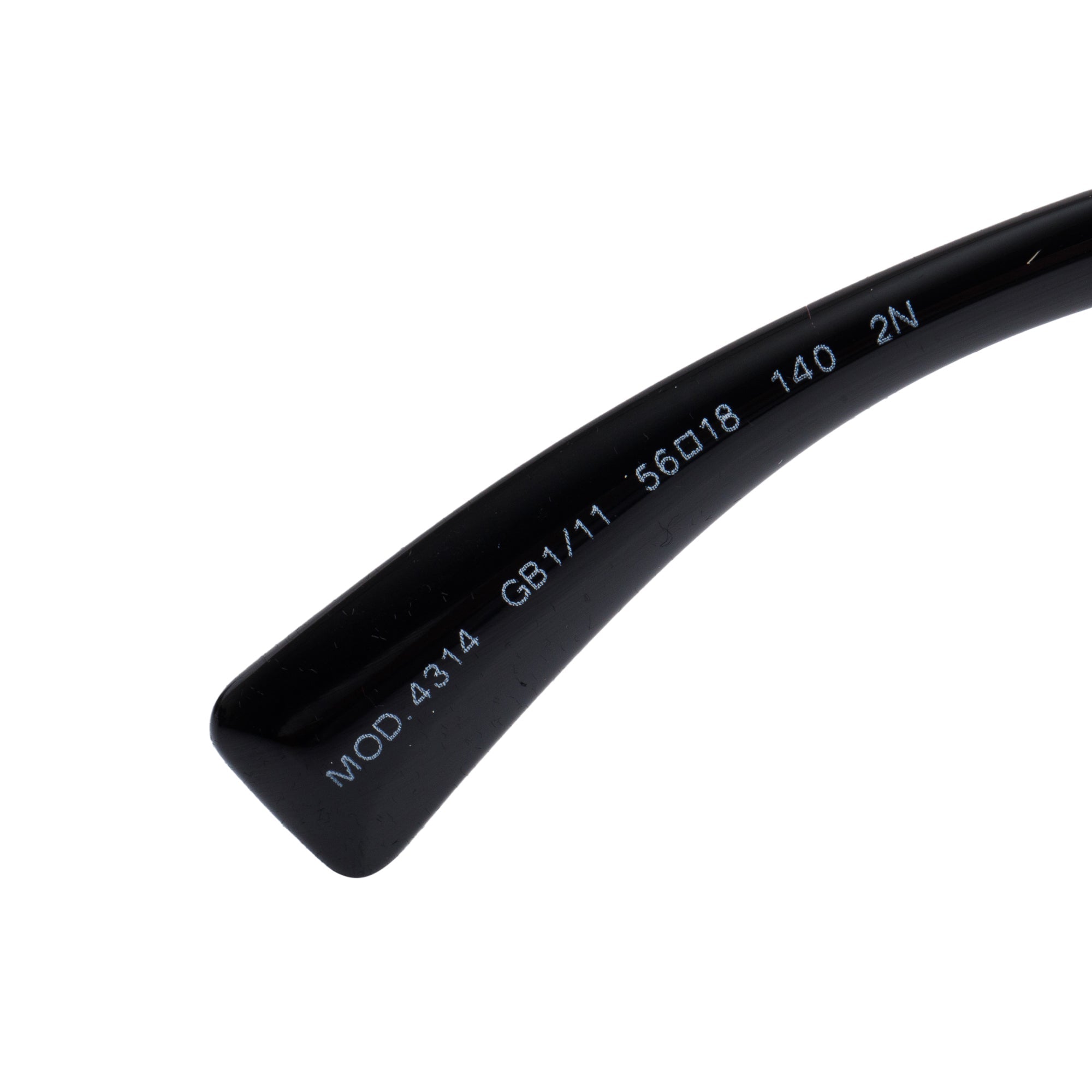 Versace 4314 Black Acetate Medusa Cat Eye Sunglasses w/ Case