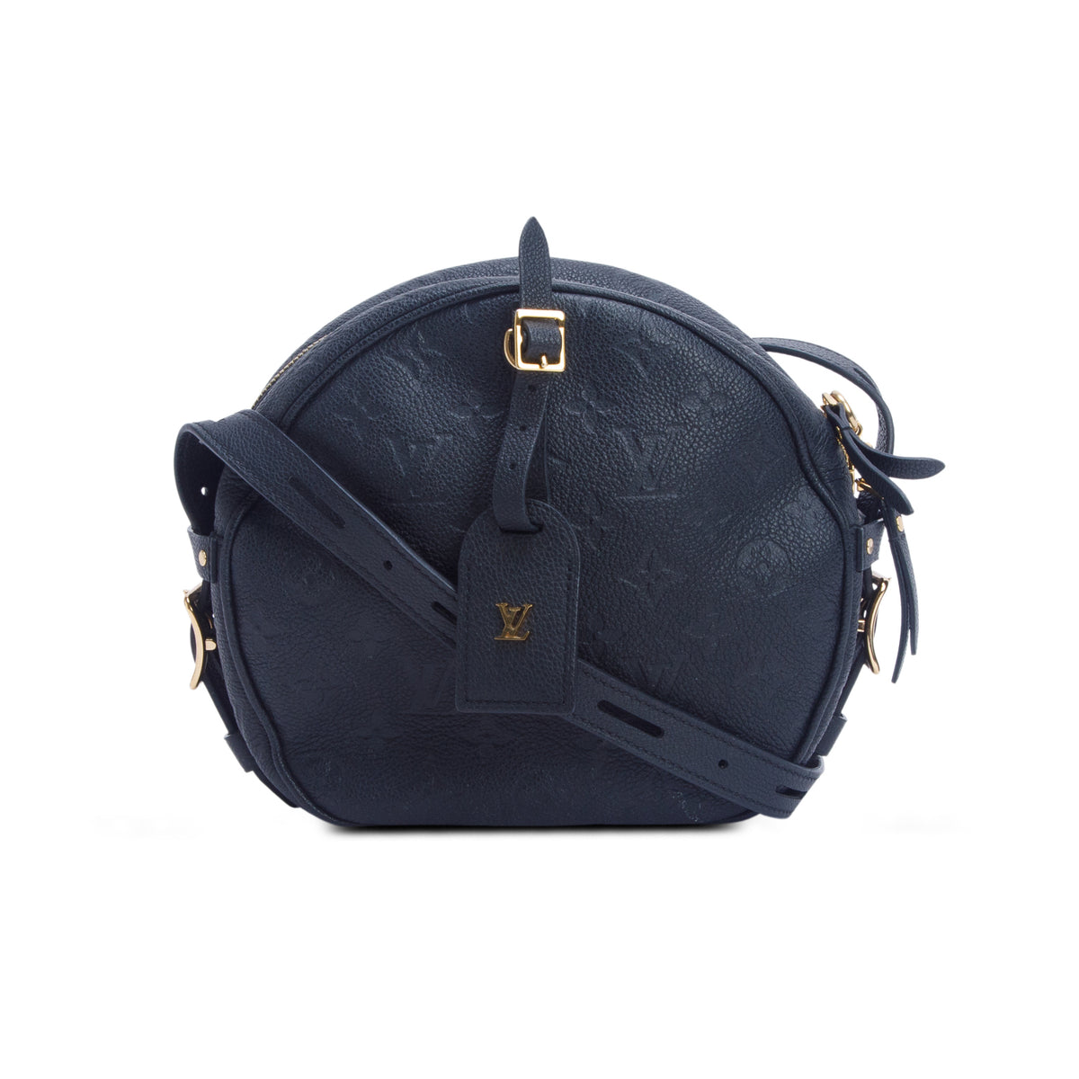 Louis Vuitton 2020 Black Empreinte Boite Chapeau Souple MM