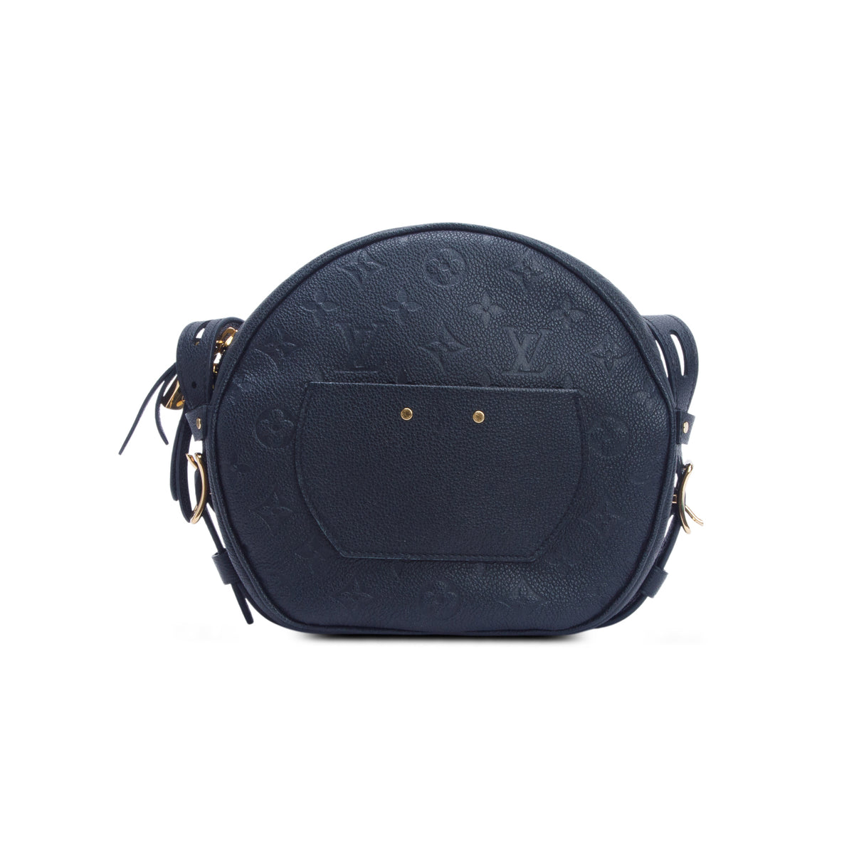 Louis Vuitton 2020 Black Empreinte Boite Chapeau Souple MM