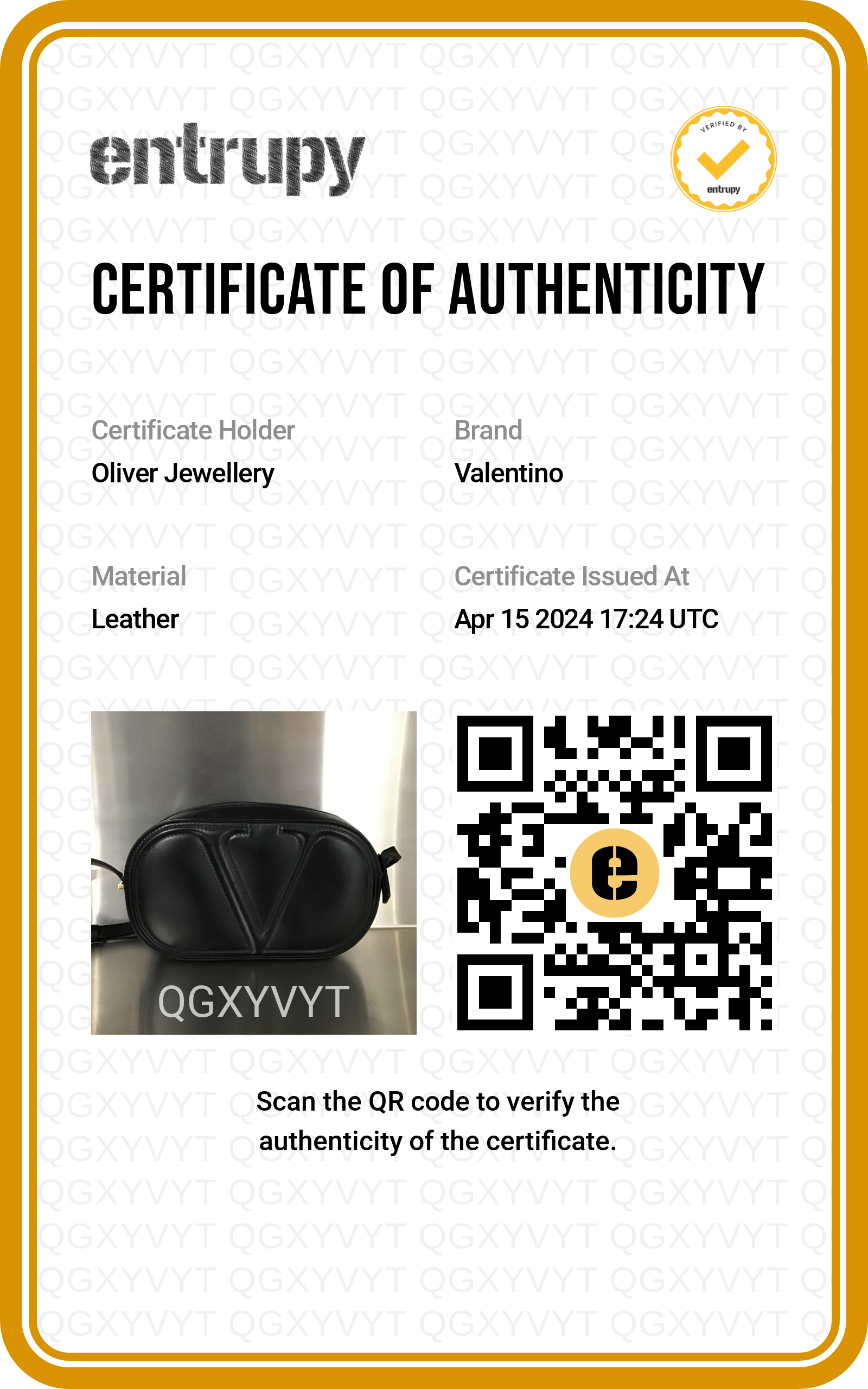 Valentino Black Calfskin Leather Vlogo Walk Crossbody Bag