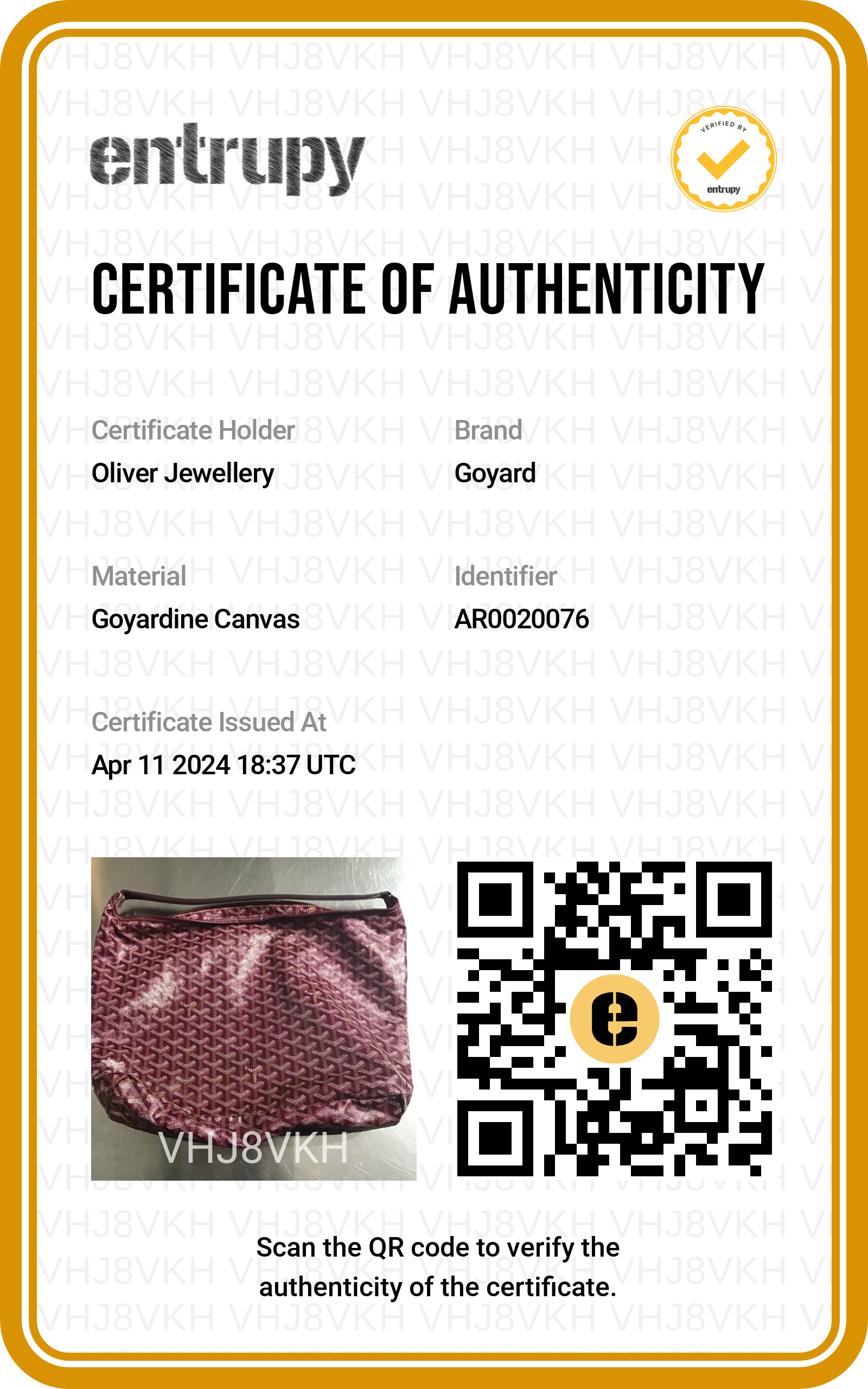 Goyard Burgundy Monogram Canvas Fidji Hobo