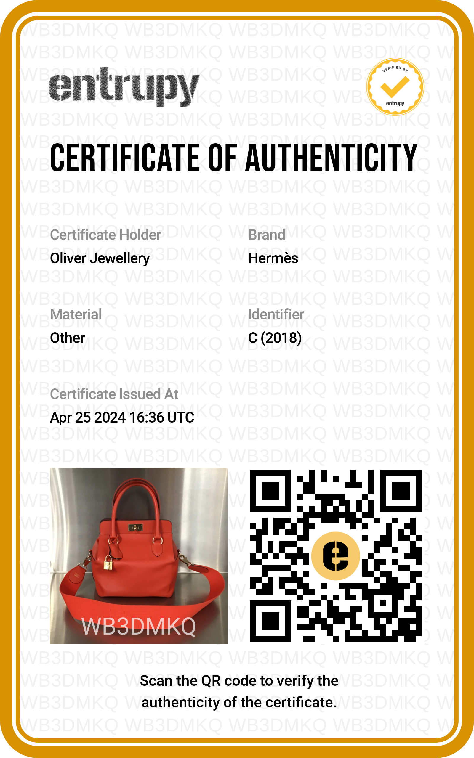 Hermes Rouge Casaque Evercolor Toolbox 20 w/ Strap