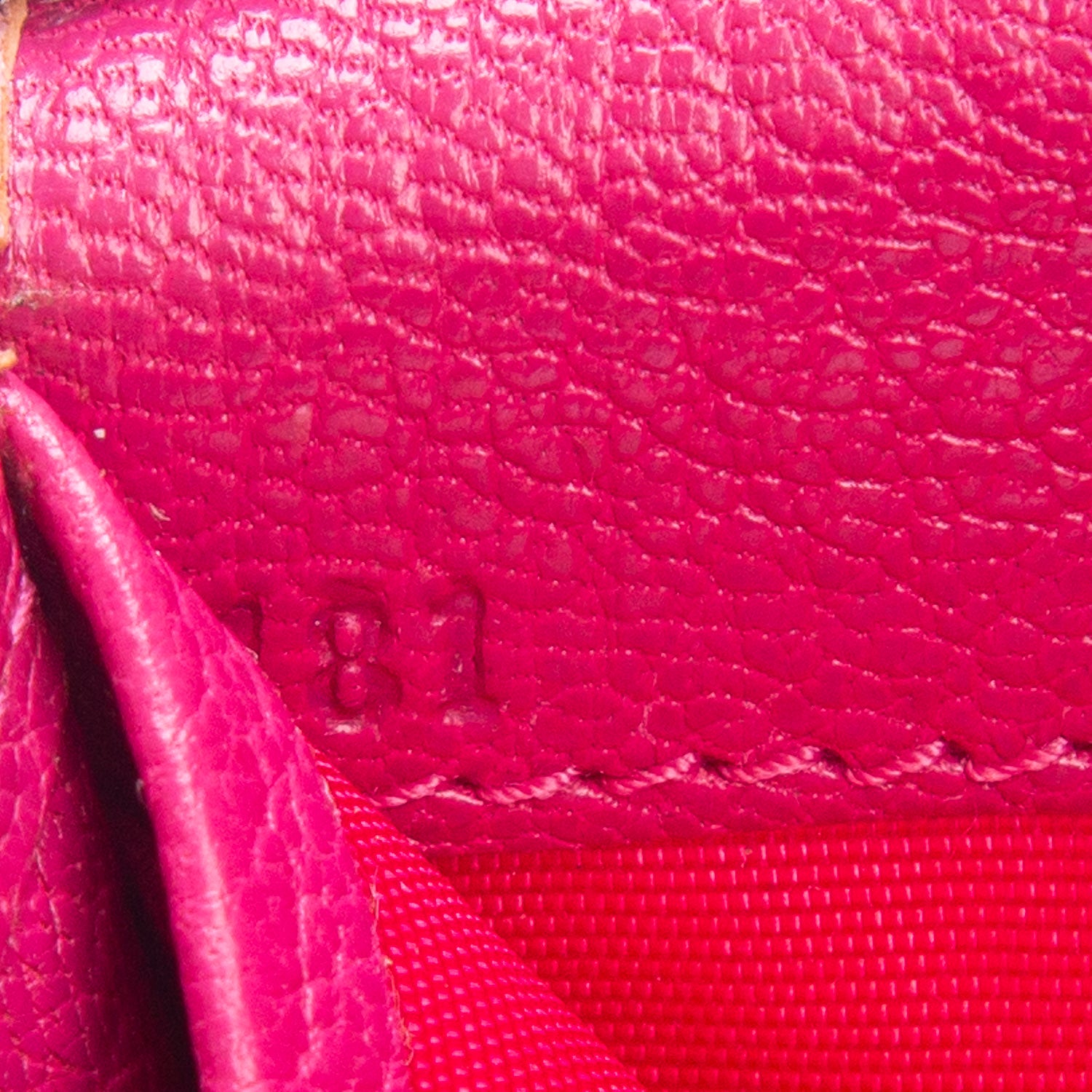 Miu Miu Pink Calfskin Wallet on Chain