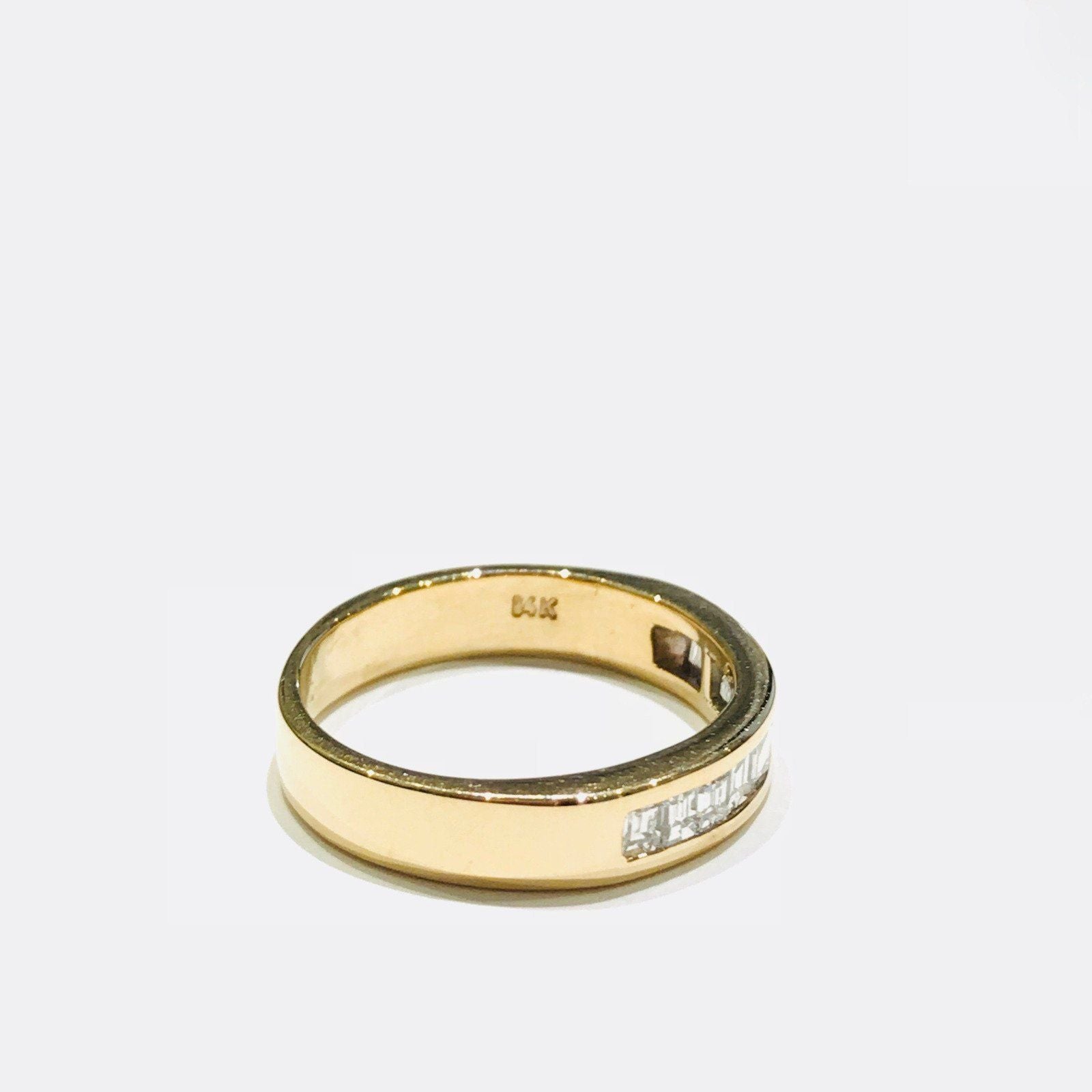 14 Karat Yellow Gold Diamond Ring