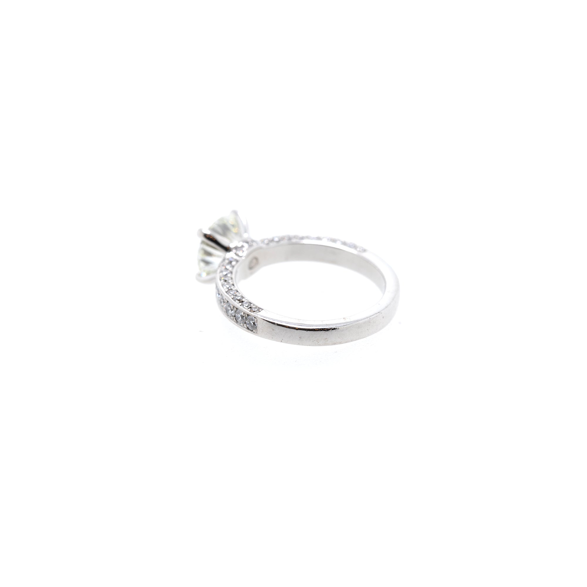 14k White Gold 2.00 ct. Diamond Engagement Ring