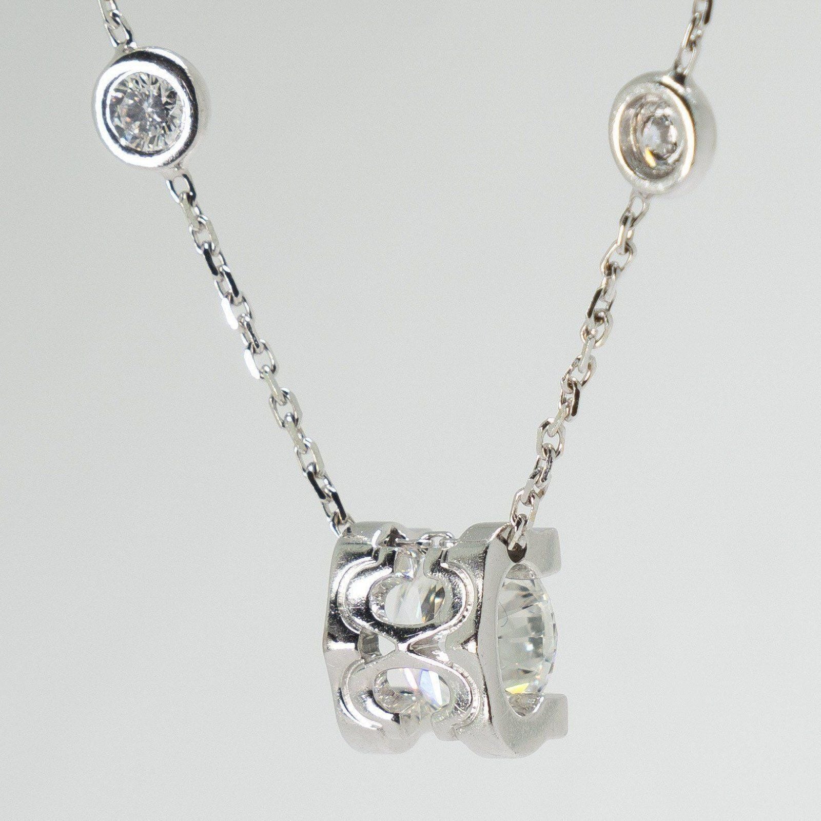 18K Cartier C de Cartier Diamond Necklace