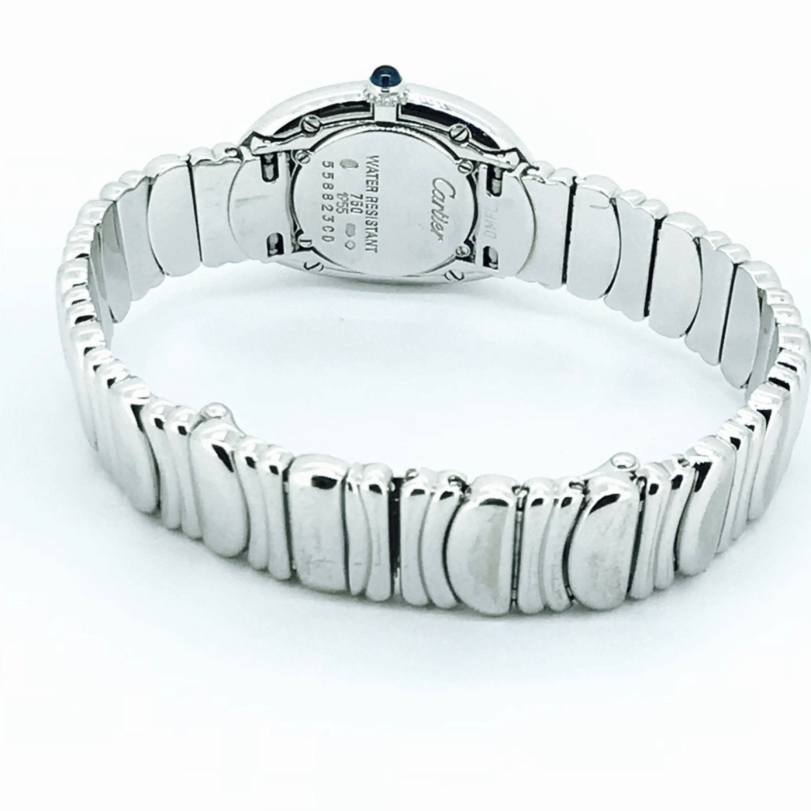 18K White Gold Cartier Baignoire Quartz Ladies' Wrist Watch