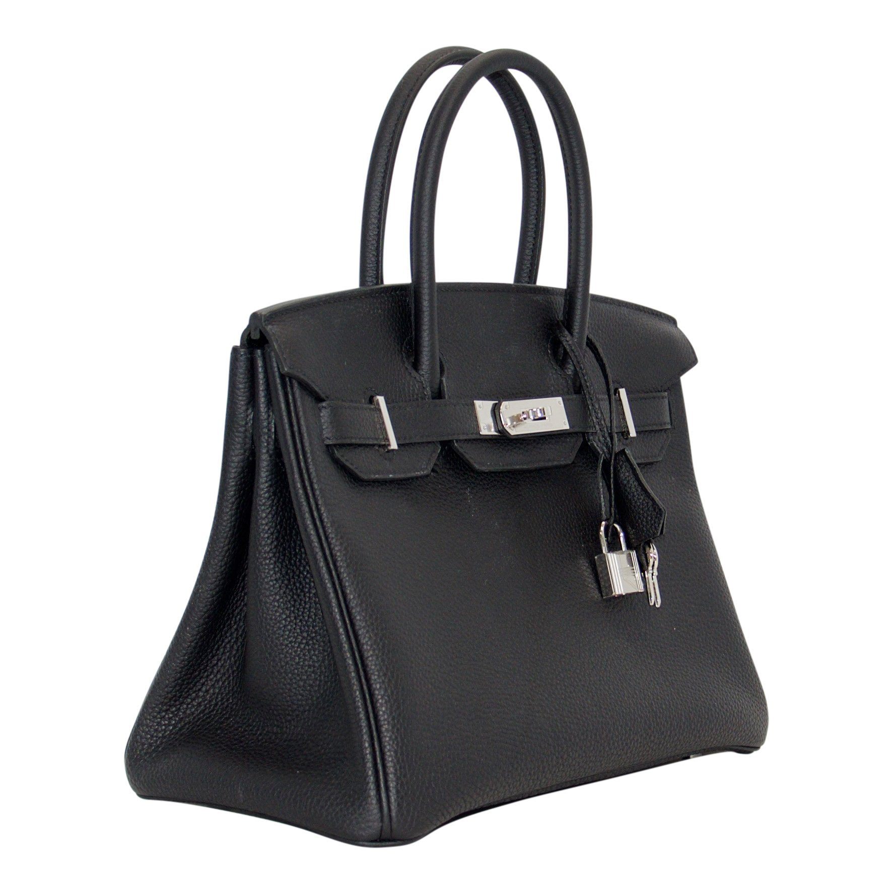 2018 Hermes Black Togo Birkin 30