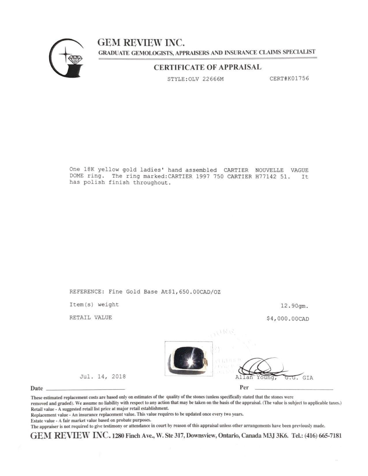 Cartier Nouvelle Vague Ring