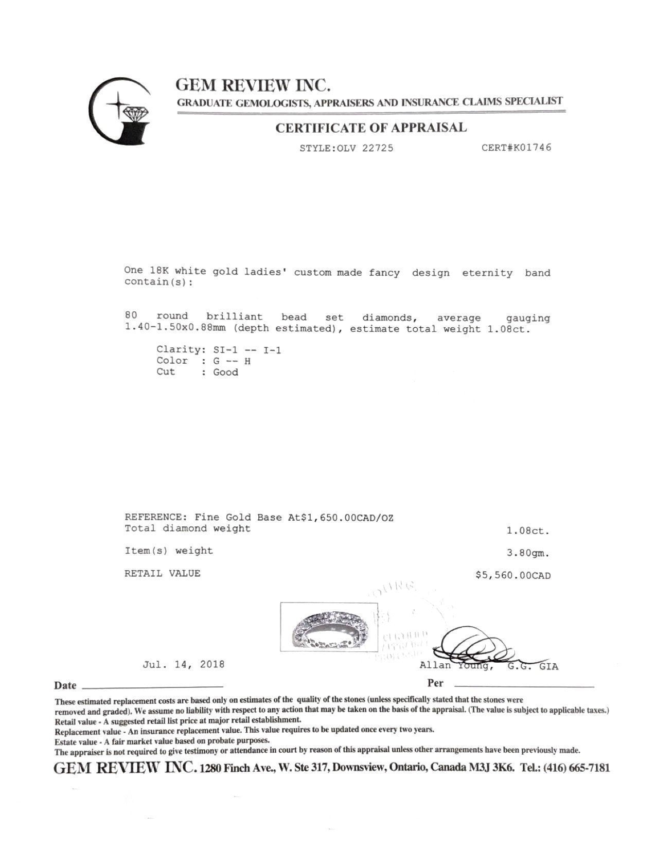 Diamond Eternity Band