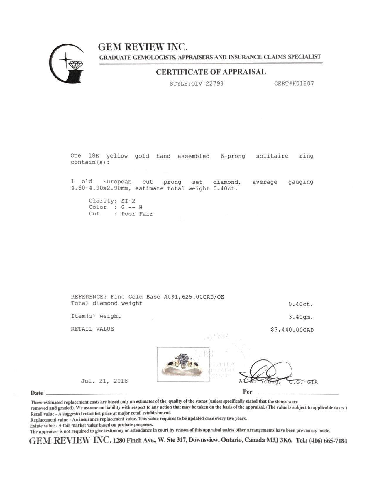 Antique Diamond Ring