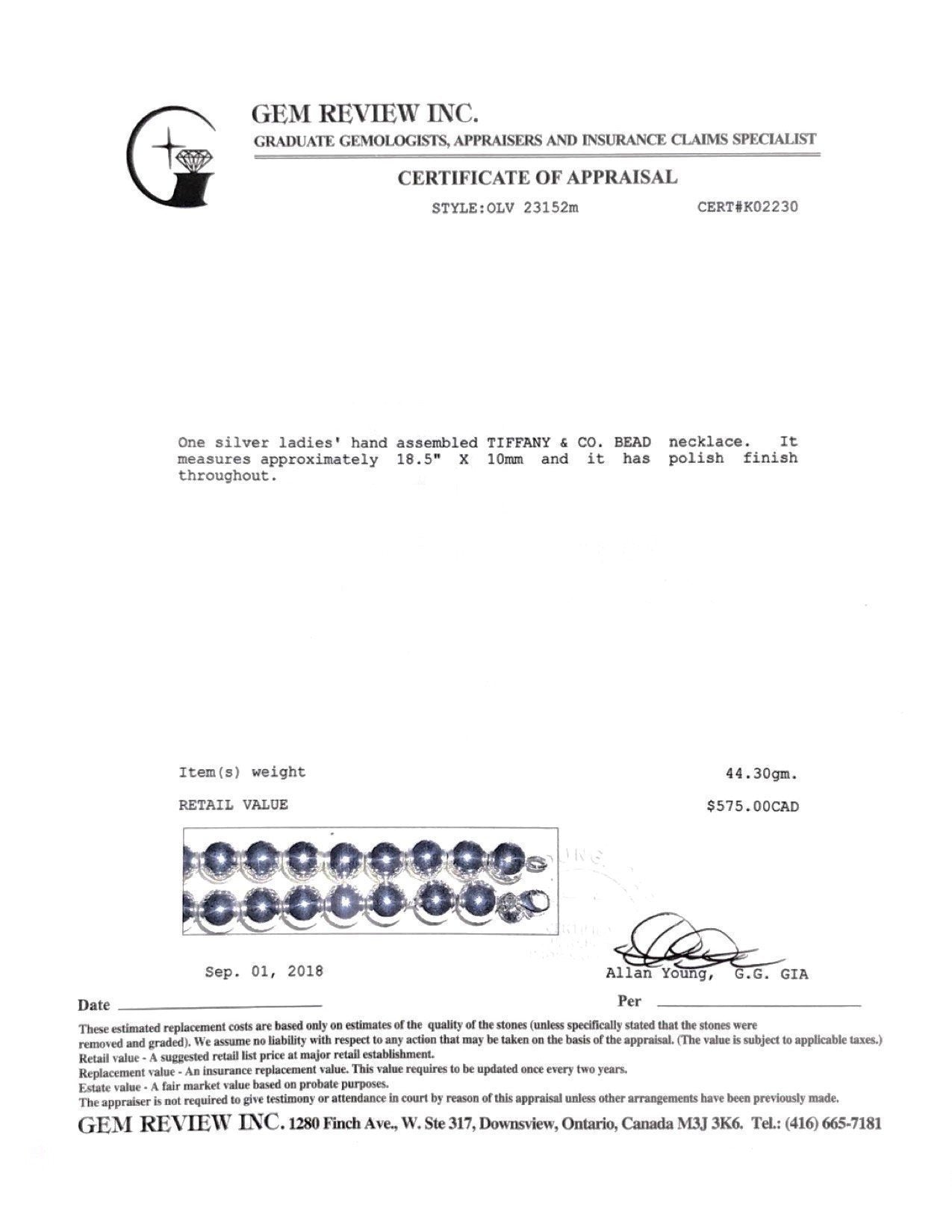 Tiffany & Co. HardWear Ball Necklace