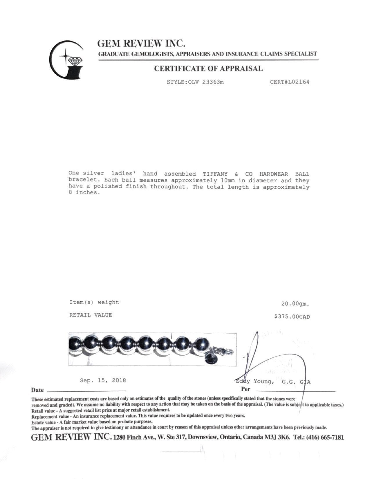 Tiffany & Co. HardWear Ball Bracelet