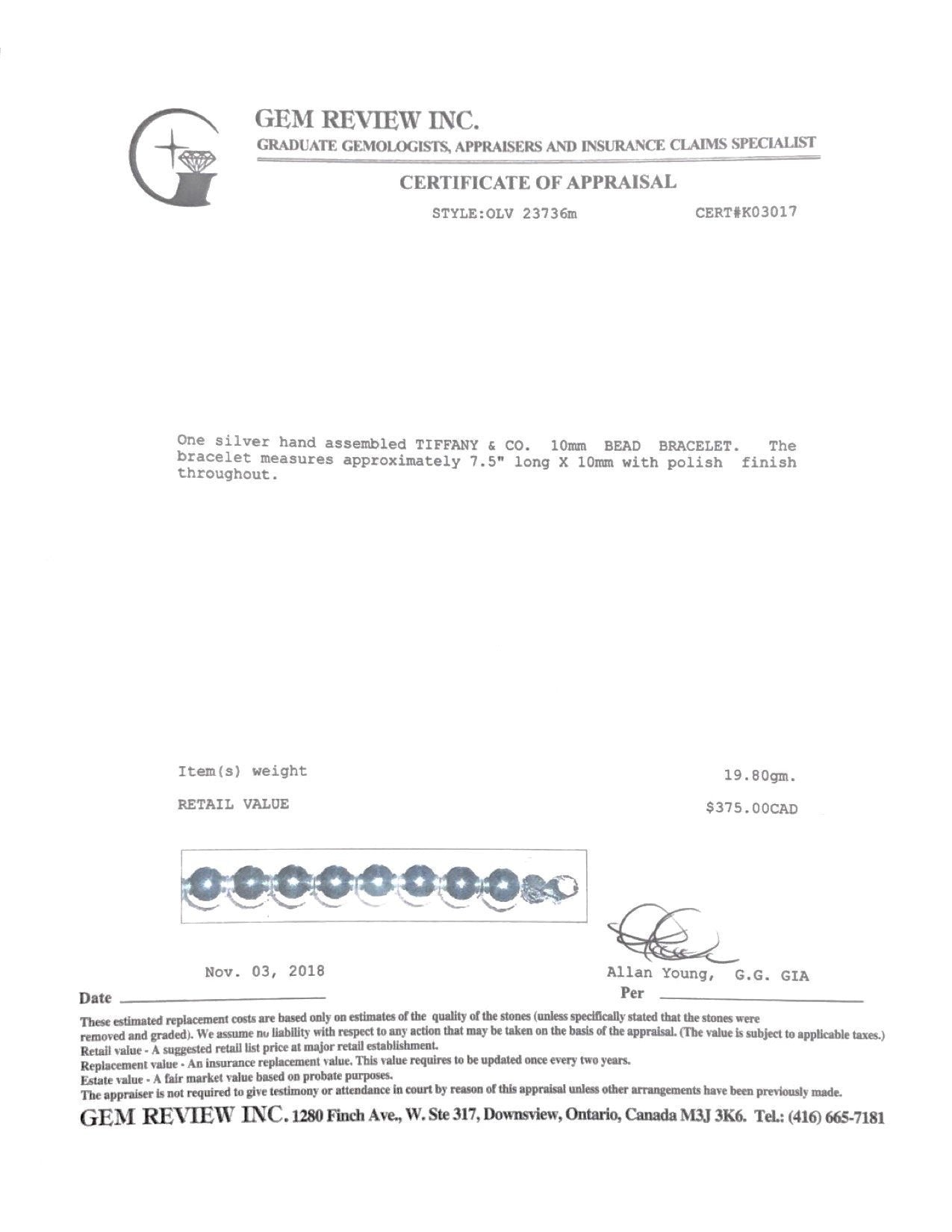 Tiffany & Co. HardWear Ball Bracelet