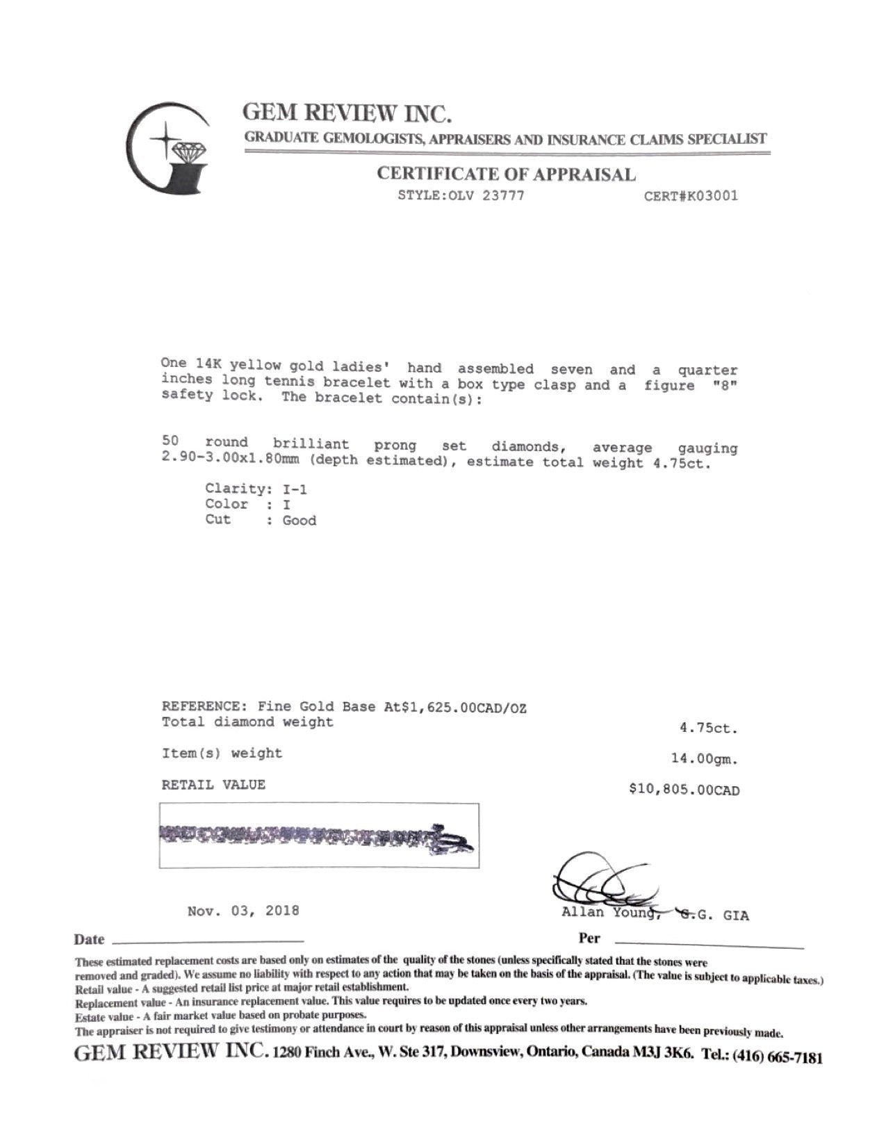 Diamond Tennis Bracelet