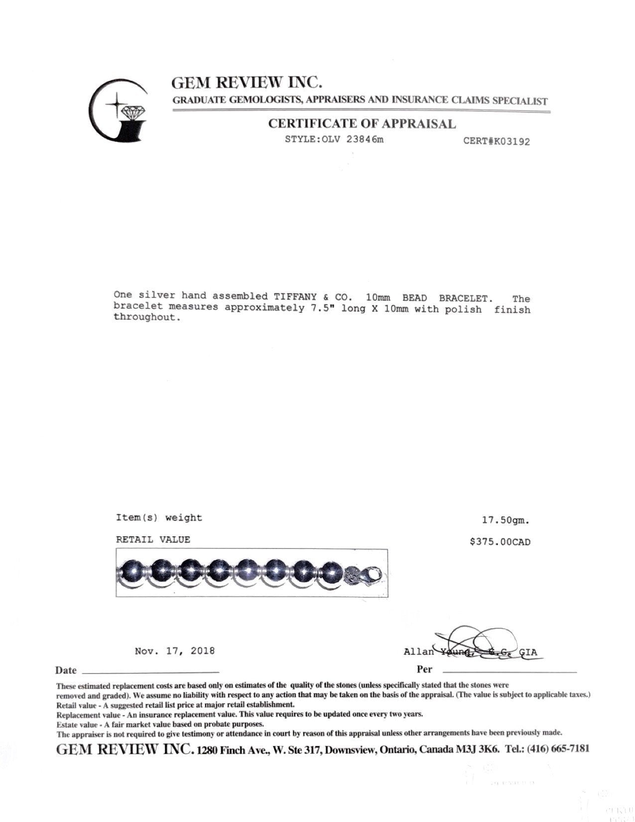 Tiffany & Co. HardWear Ball Bracelet