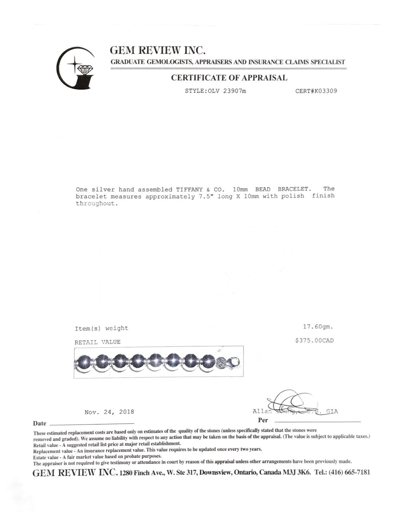 Tiffany & Co. HardWear Ball Bracelet