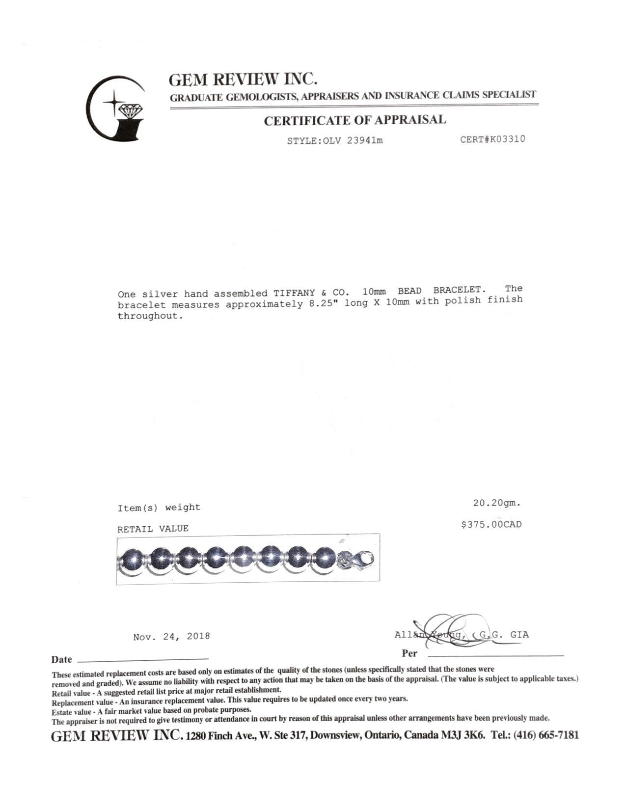 Tiffany & Co. HardWear Ball Bracelet