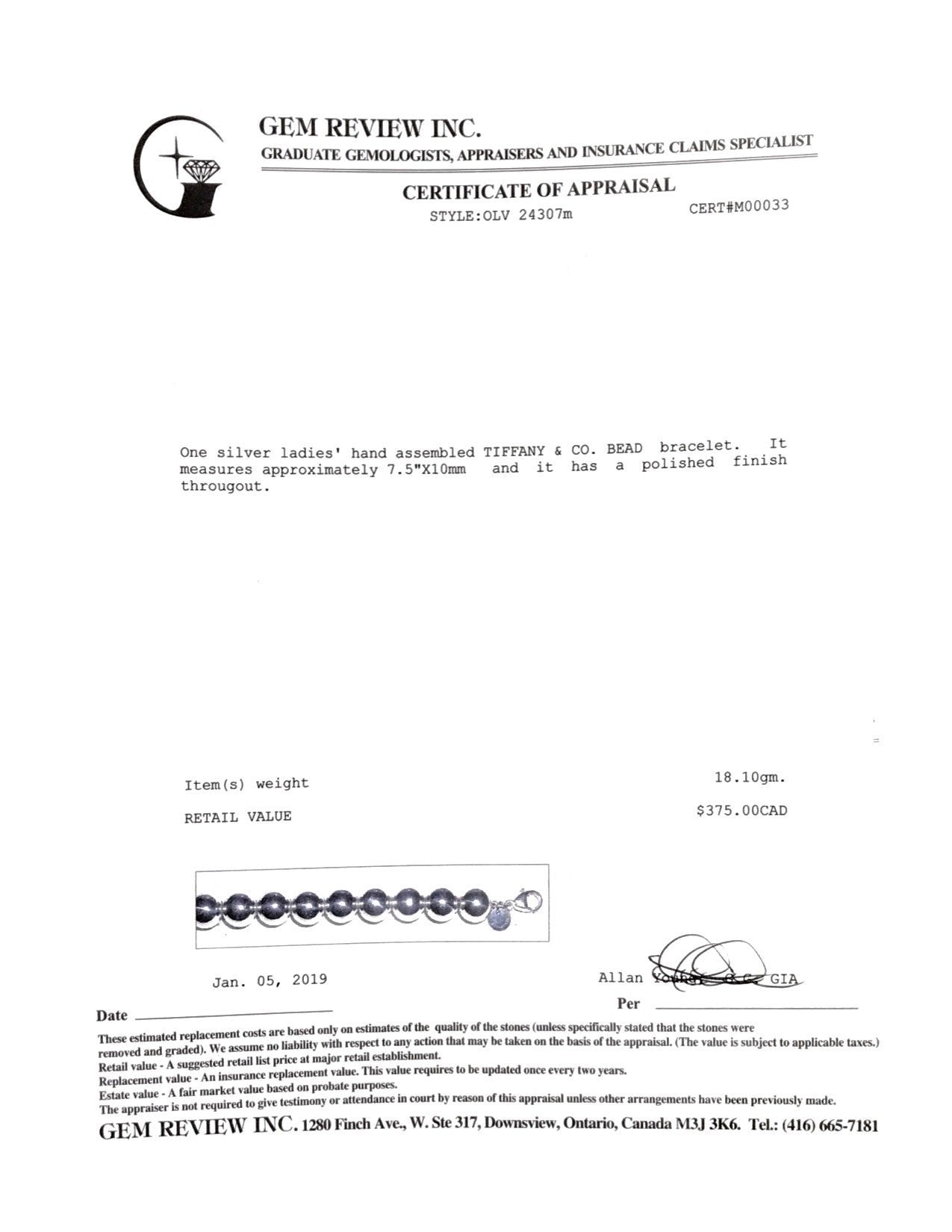 Tiffany & Co. HardWear Ball Bracelet