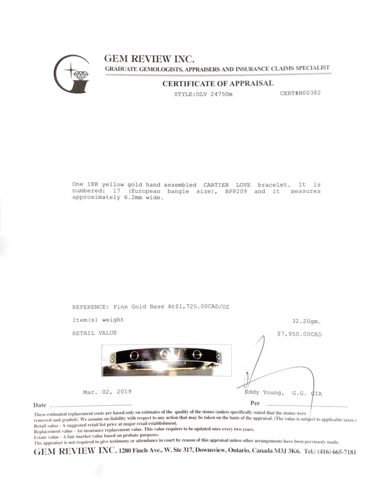 Cartier Love Bracelet