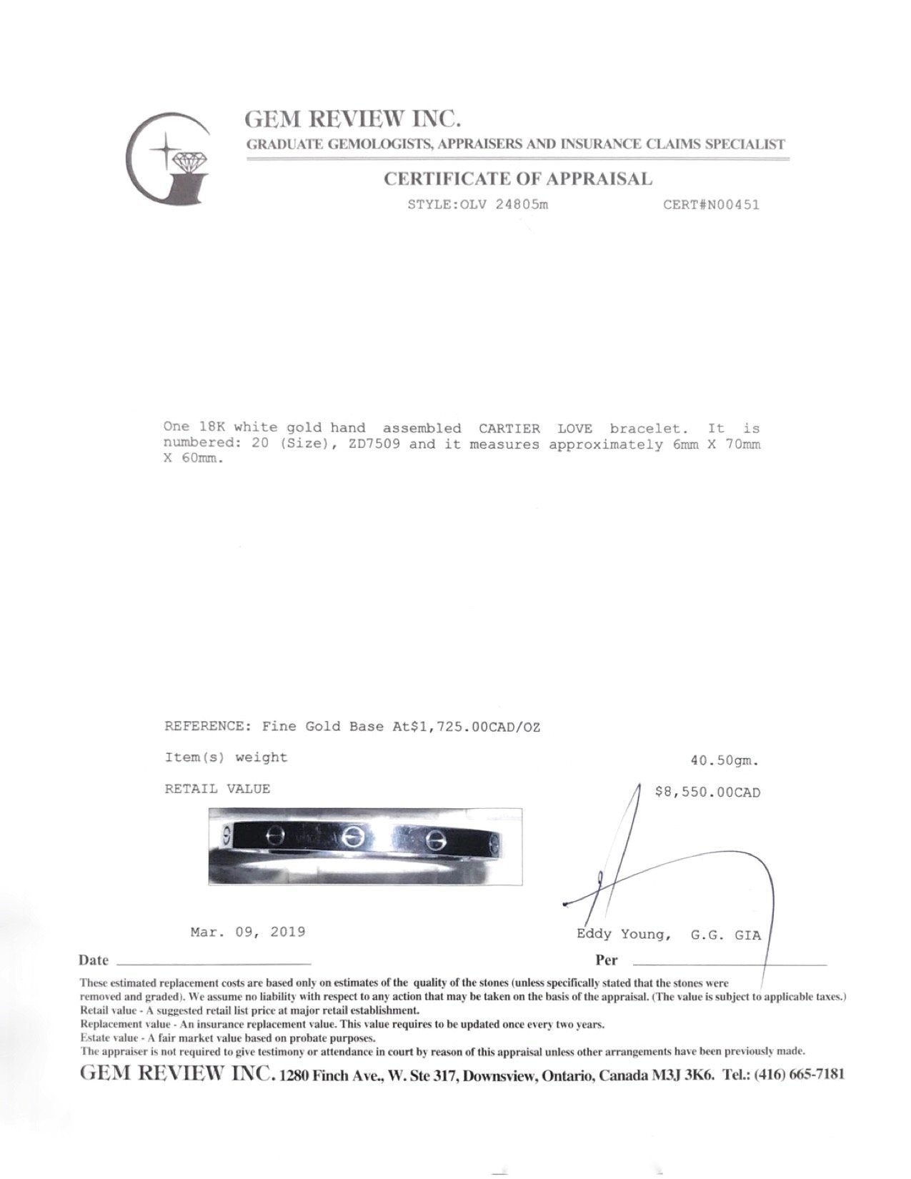 Cartier Love Bracelet