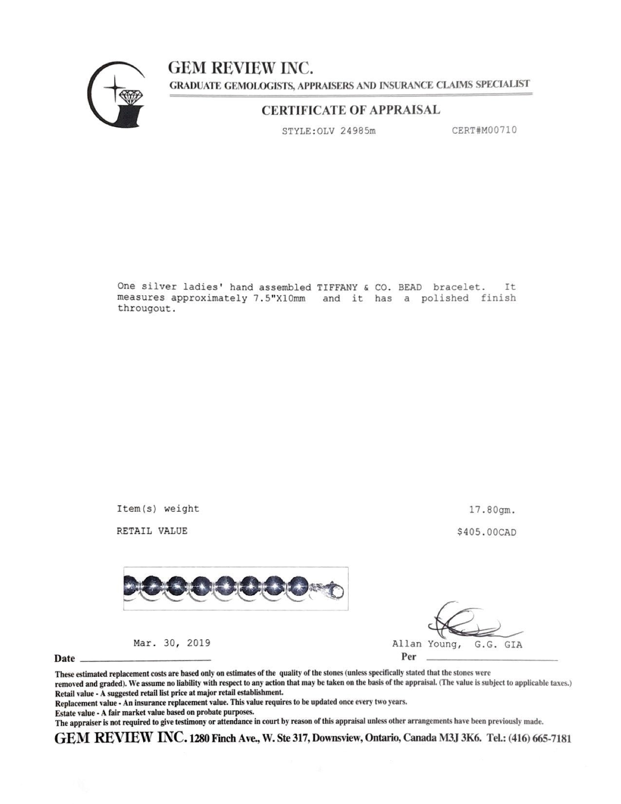 Tiffany & Co. HardWear Ball Bracelet