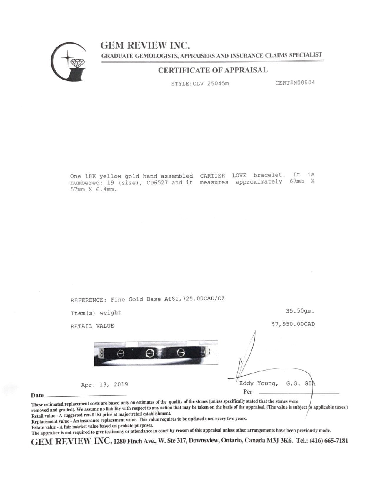 Cartier Love Bracelet