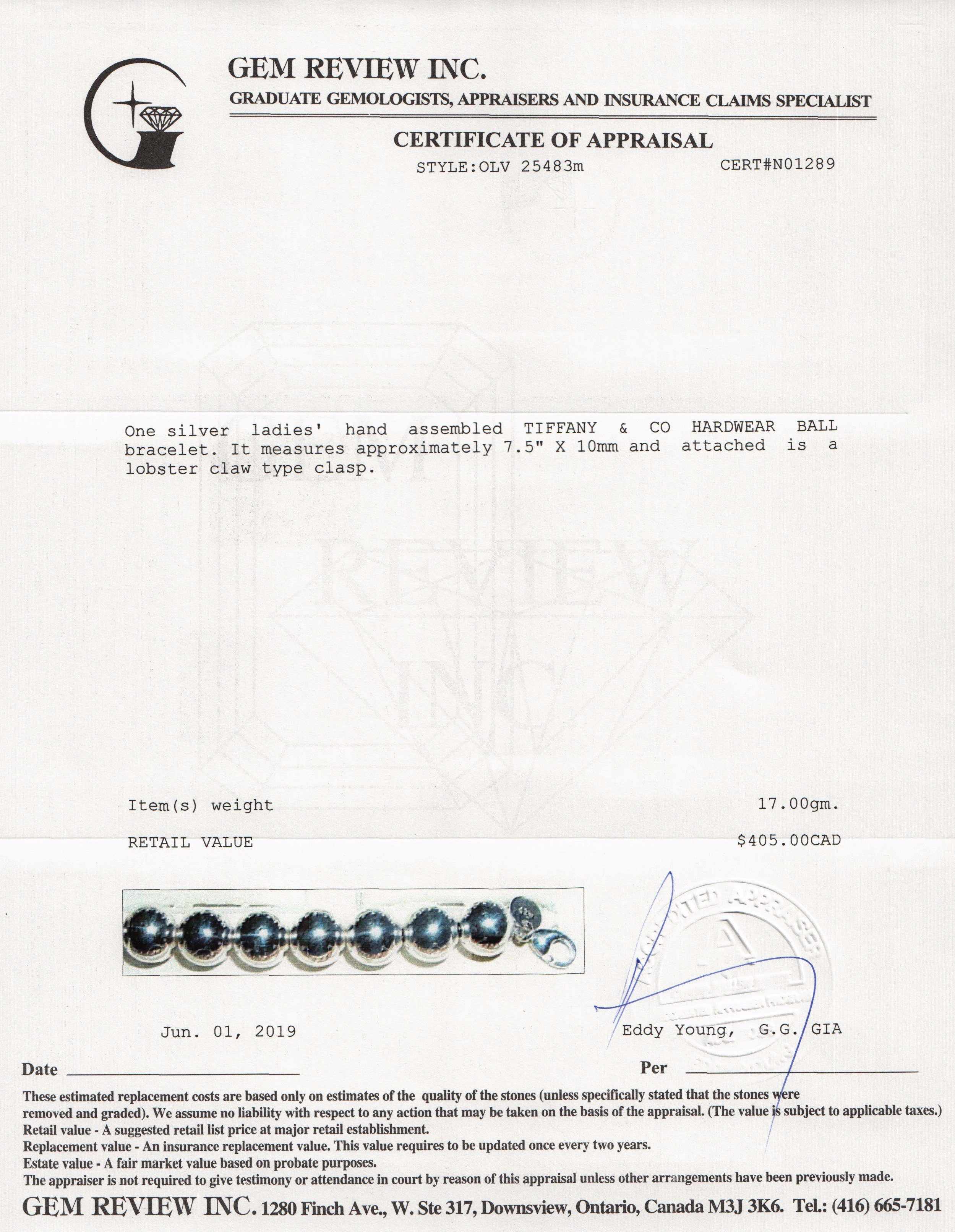 Tiffany & Co. HardWear Ball Bracelet